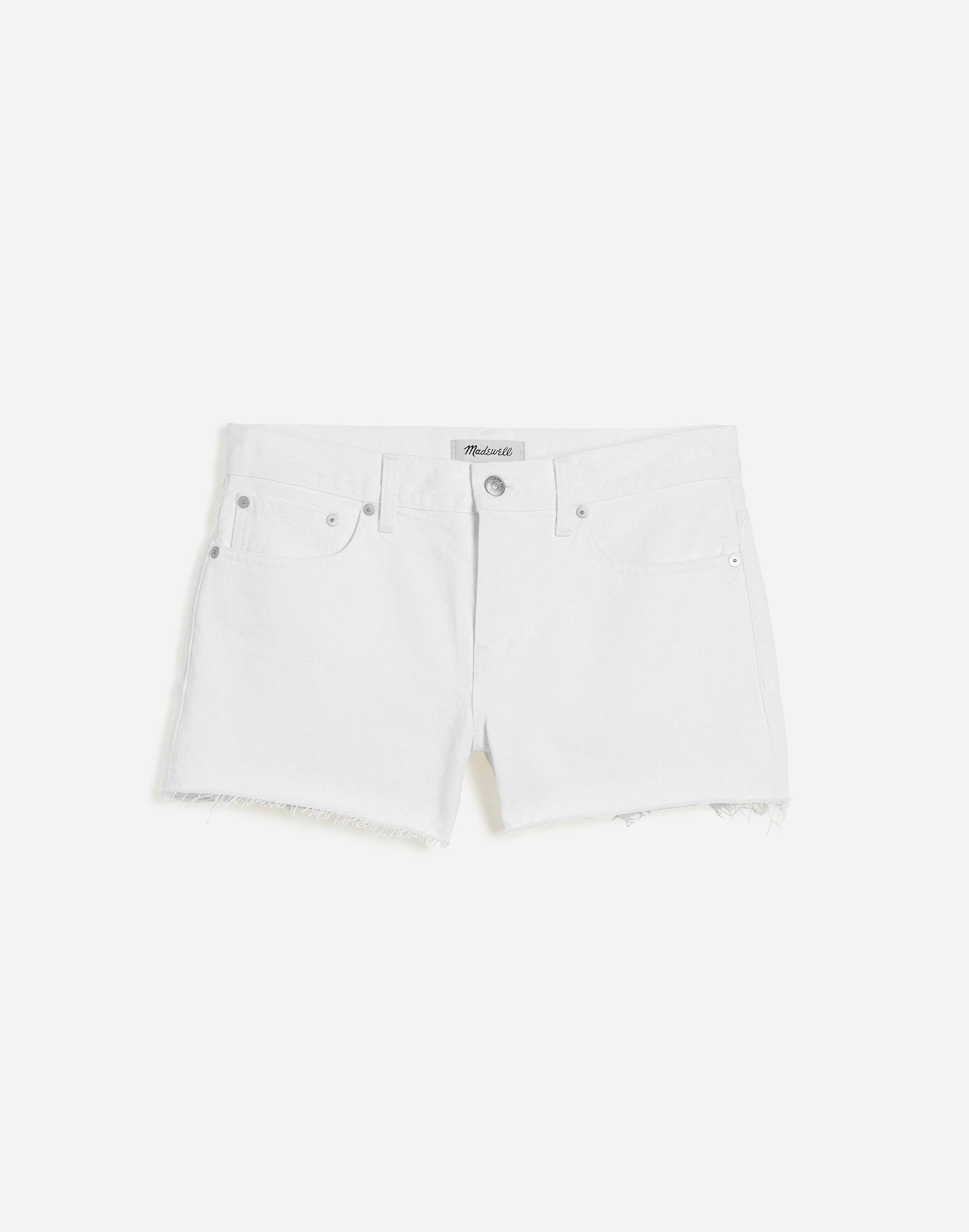 Low-Rise Boyfriend Shorts Product Image