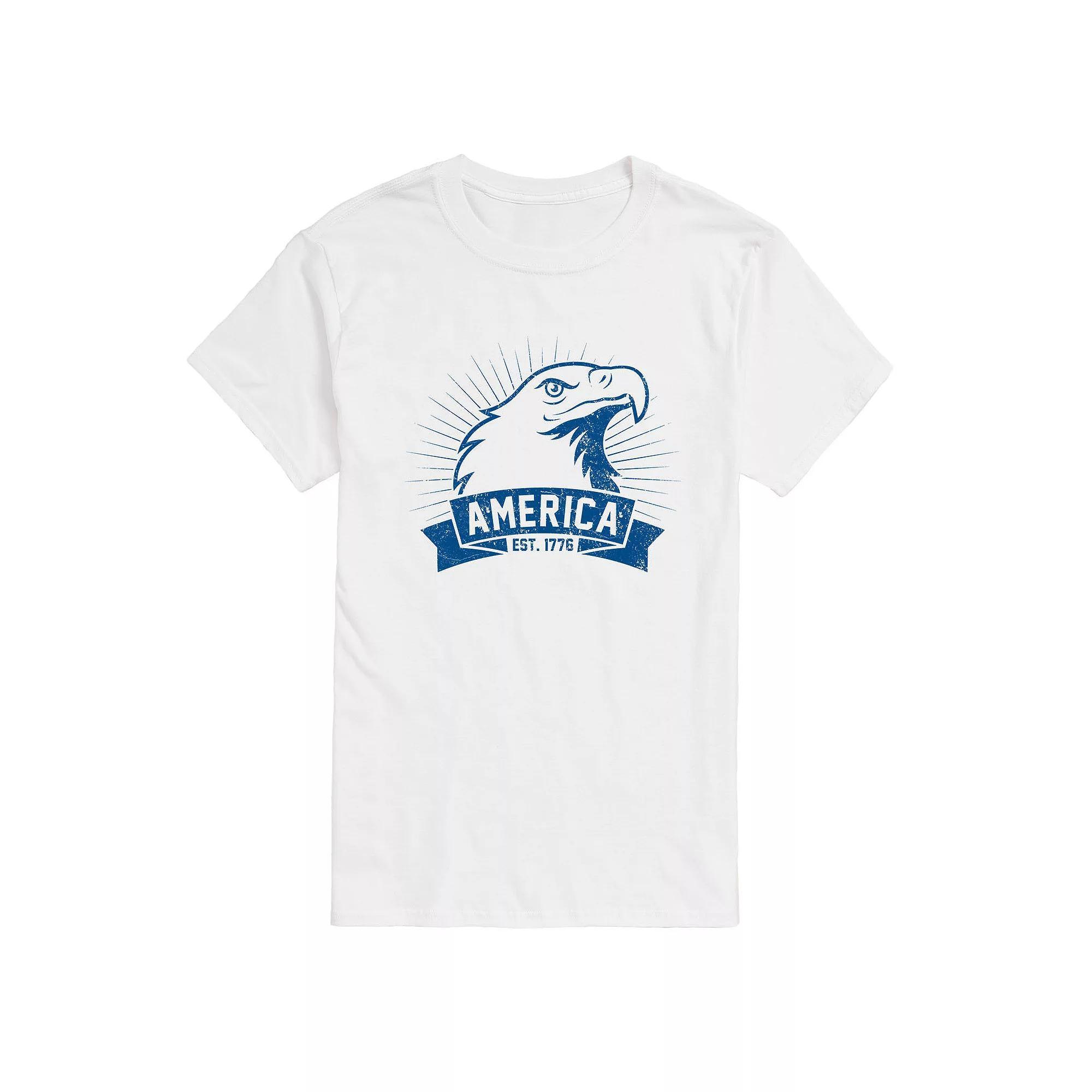Big & Tall Bald Eagle Tee, Mens Product Image