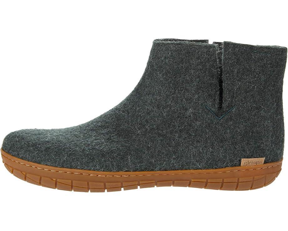 Wool Boot Leather Outsole Product Image