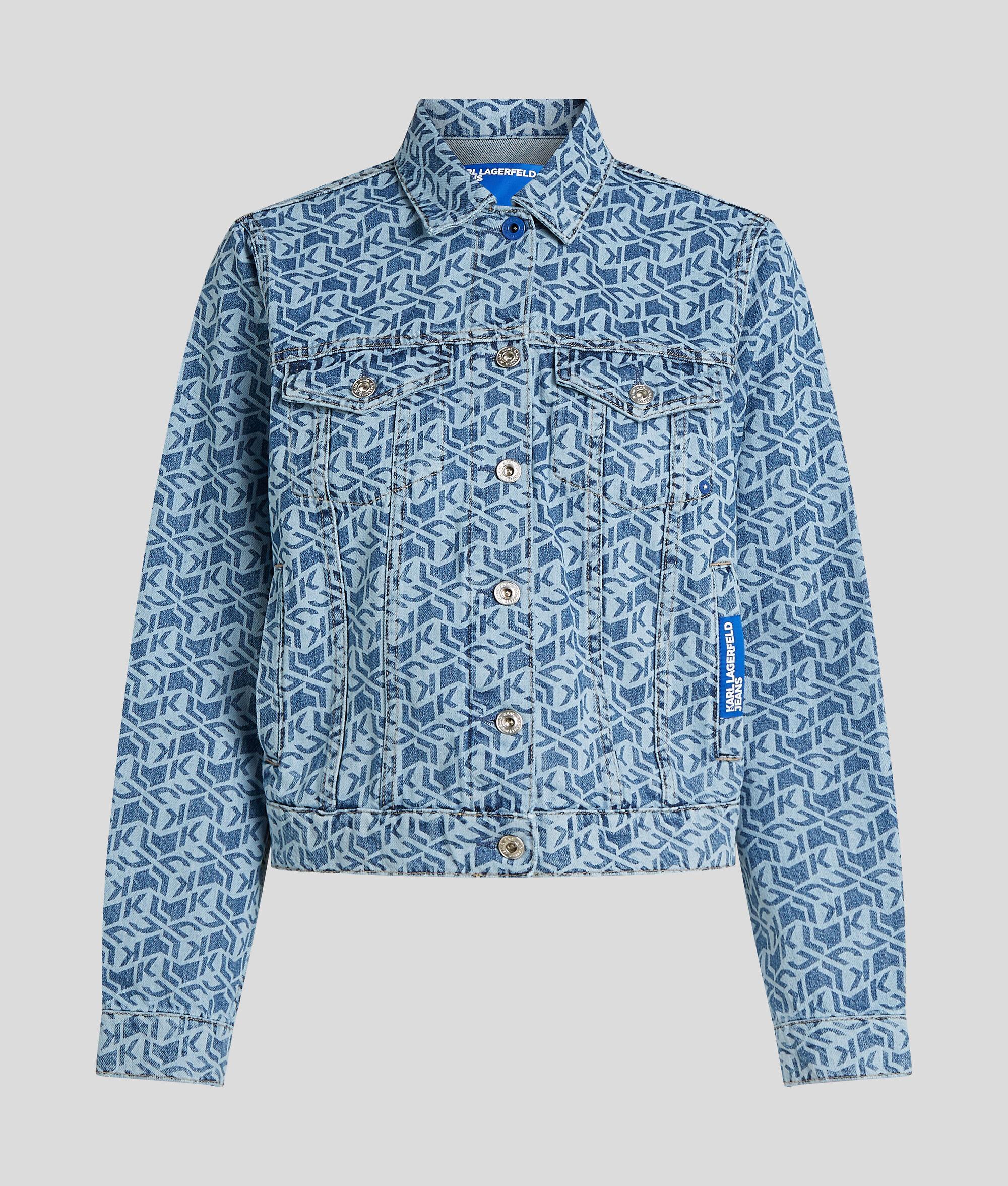 ALL-OVER MONOGRAM DENIM JACKET Product Image