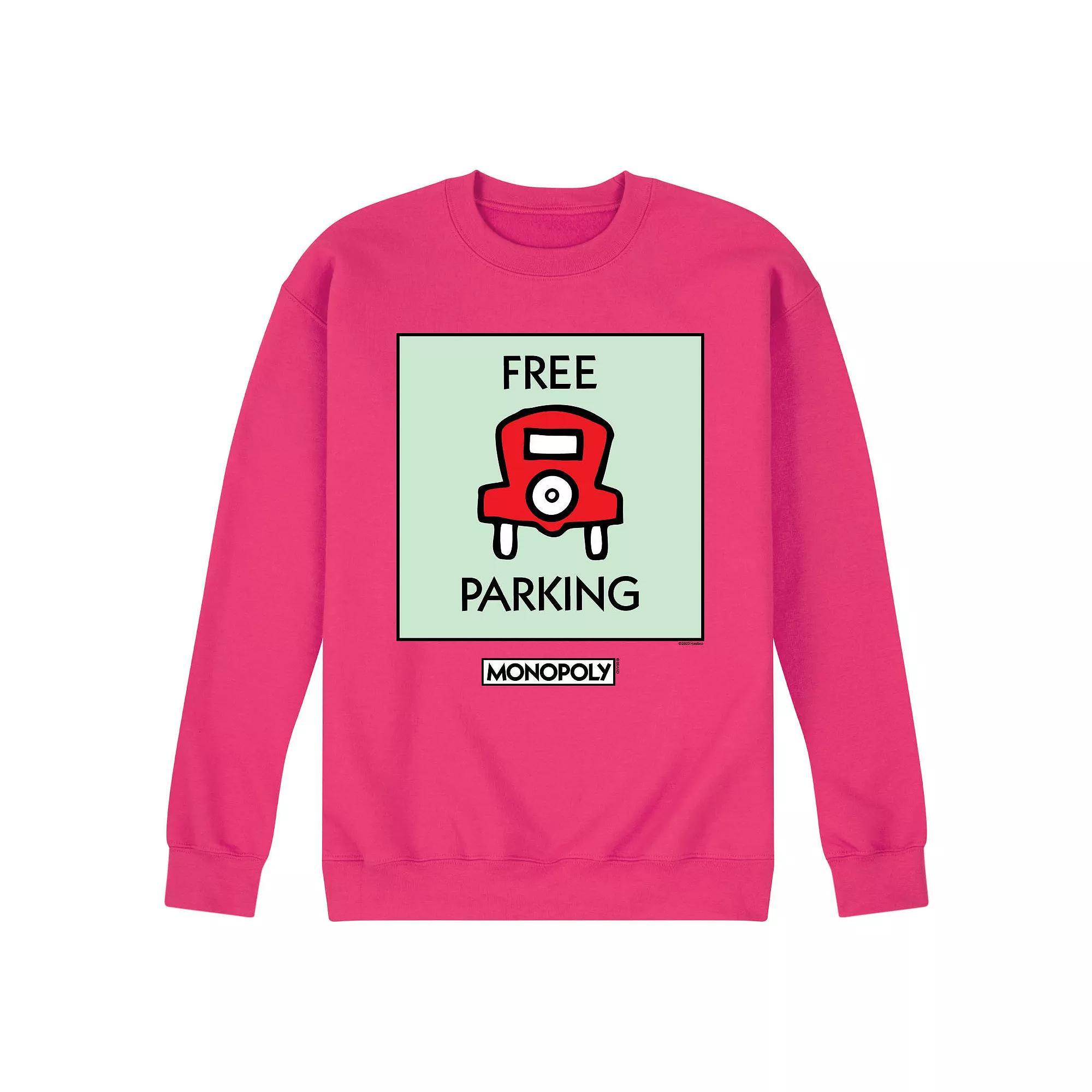 Mens Monopoly Free Parking Fleece Sweatshirt Product Image