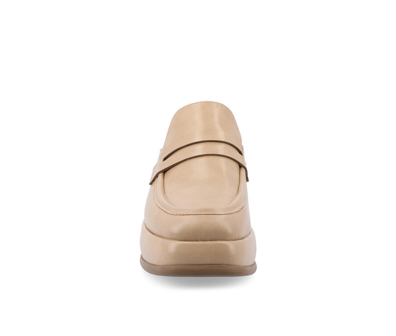 Women's Journee Collection Antonina Platform Loafer Mules Product Image