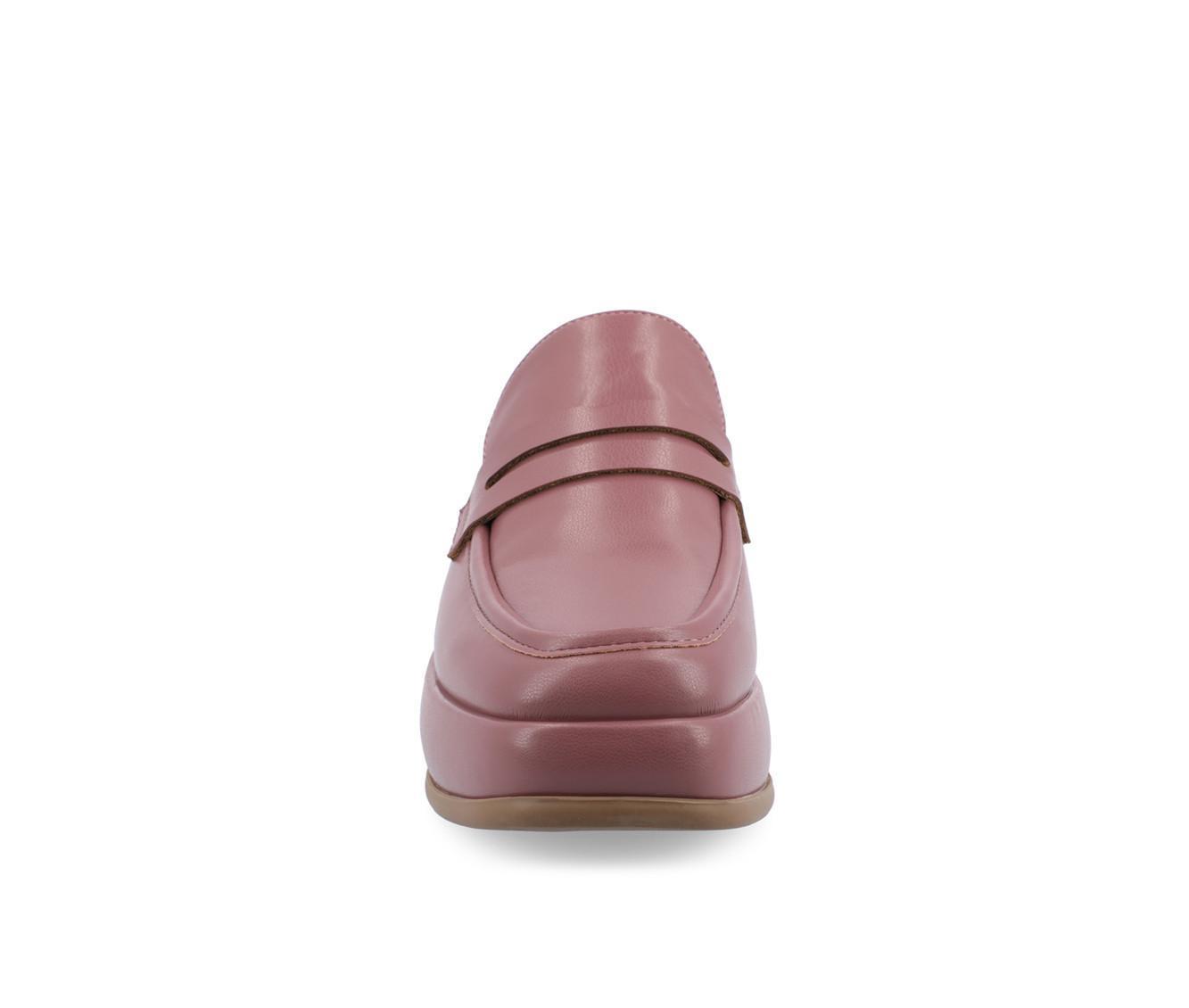 Women's Journee Collection Antonina Platform Loafer Mules Product Image