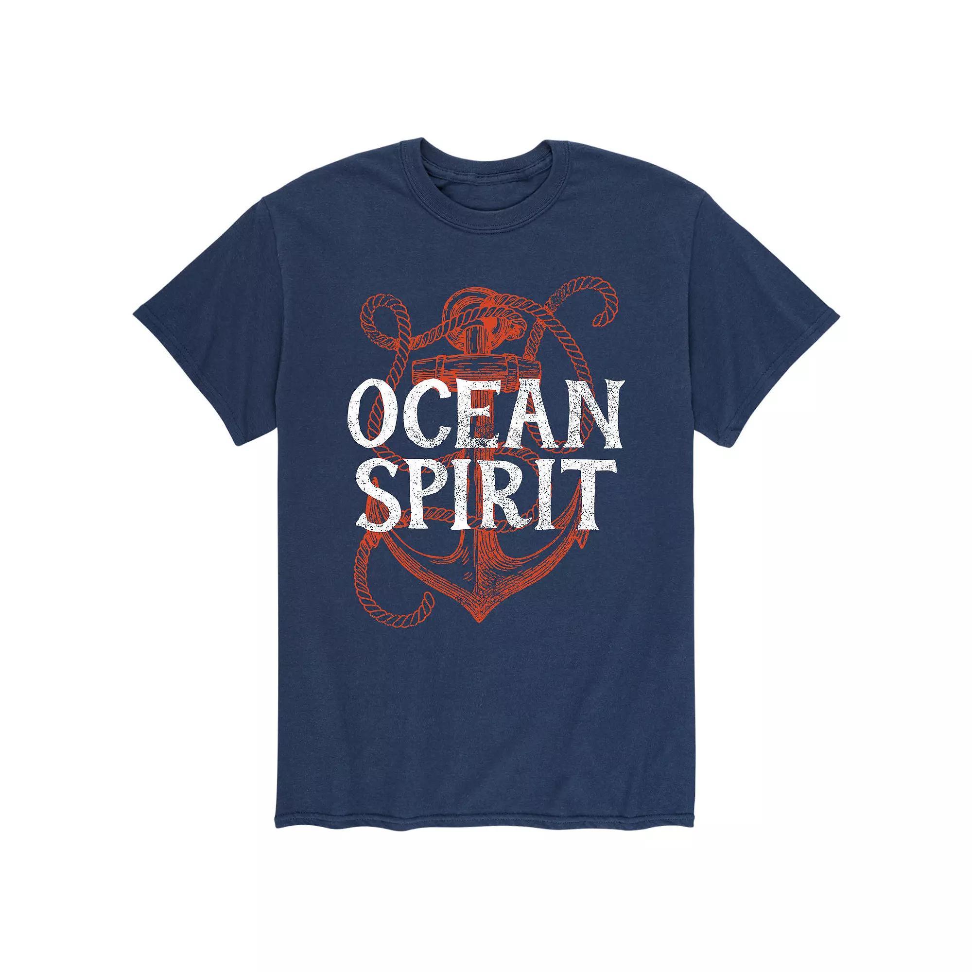 Mens Ocean Spirit Anchor Tee Product Image
