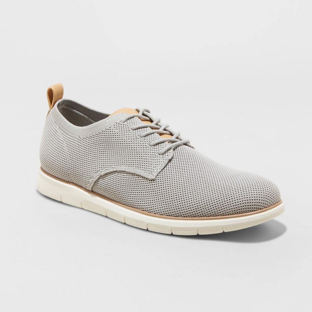 Mens Kev Knit Dress Shoes - Goodfellow & Co 7: Lace-Up Moccasins, Closed Round Toe Width, Solid Pattern Product Image