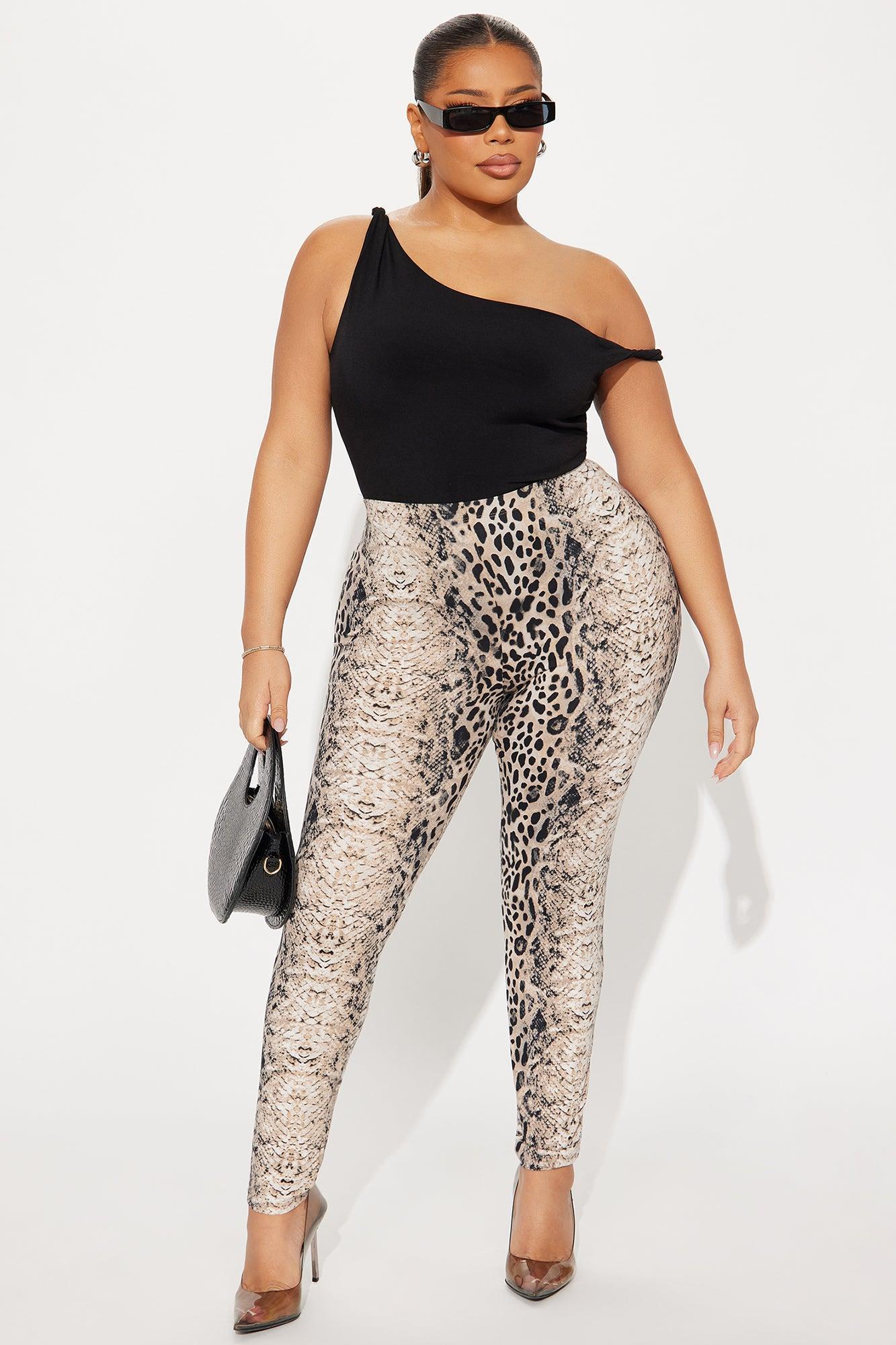 Hard To Catch Legging - Taupe/combo Product Image