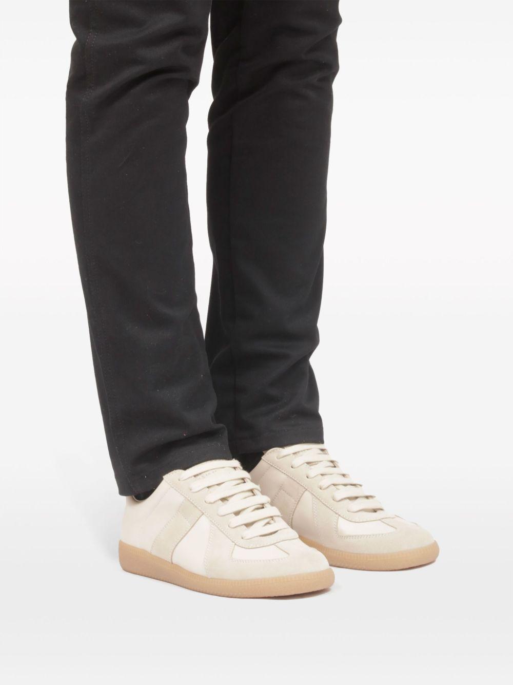 Replica low-top leather sneakers Product Image