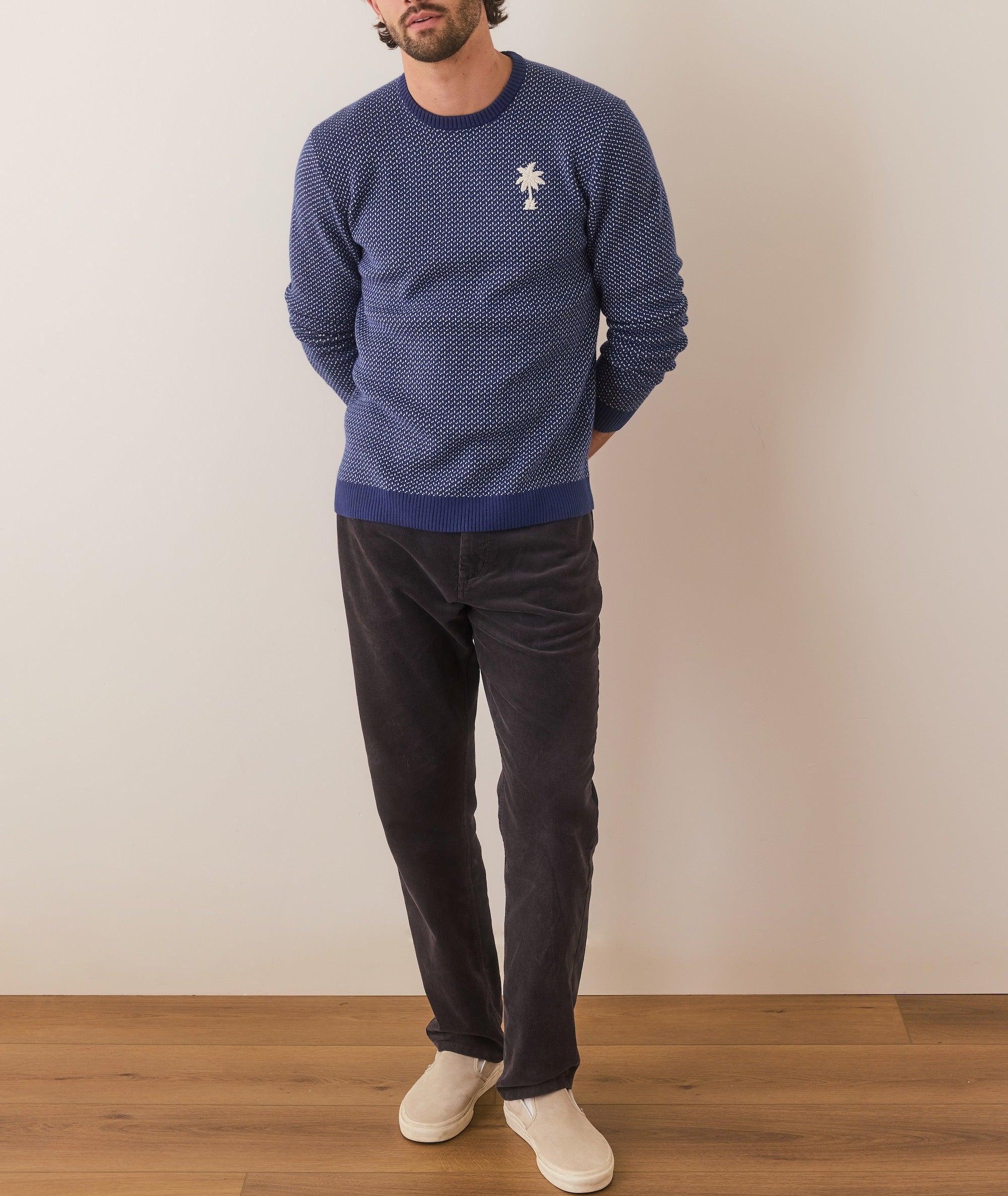 Birdseye Crewneck Sweater Product Image