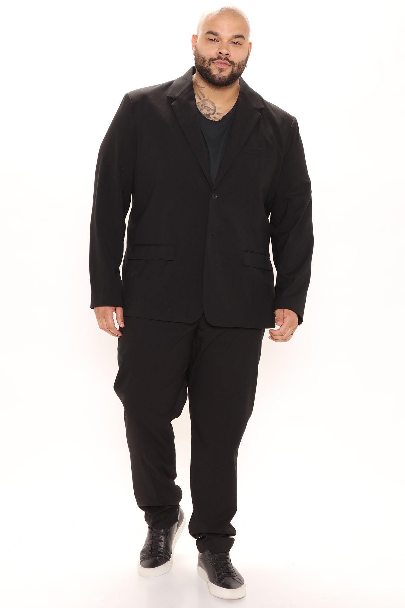 The Modern Stretch Slim Trouser - Black Product Image