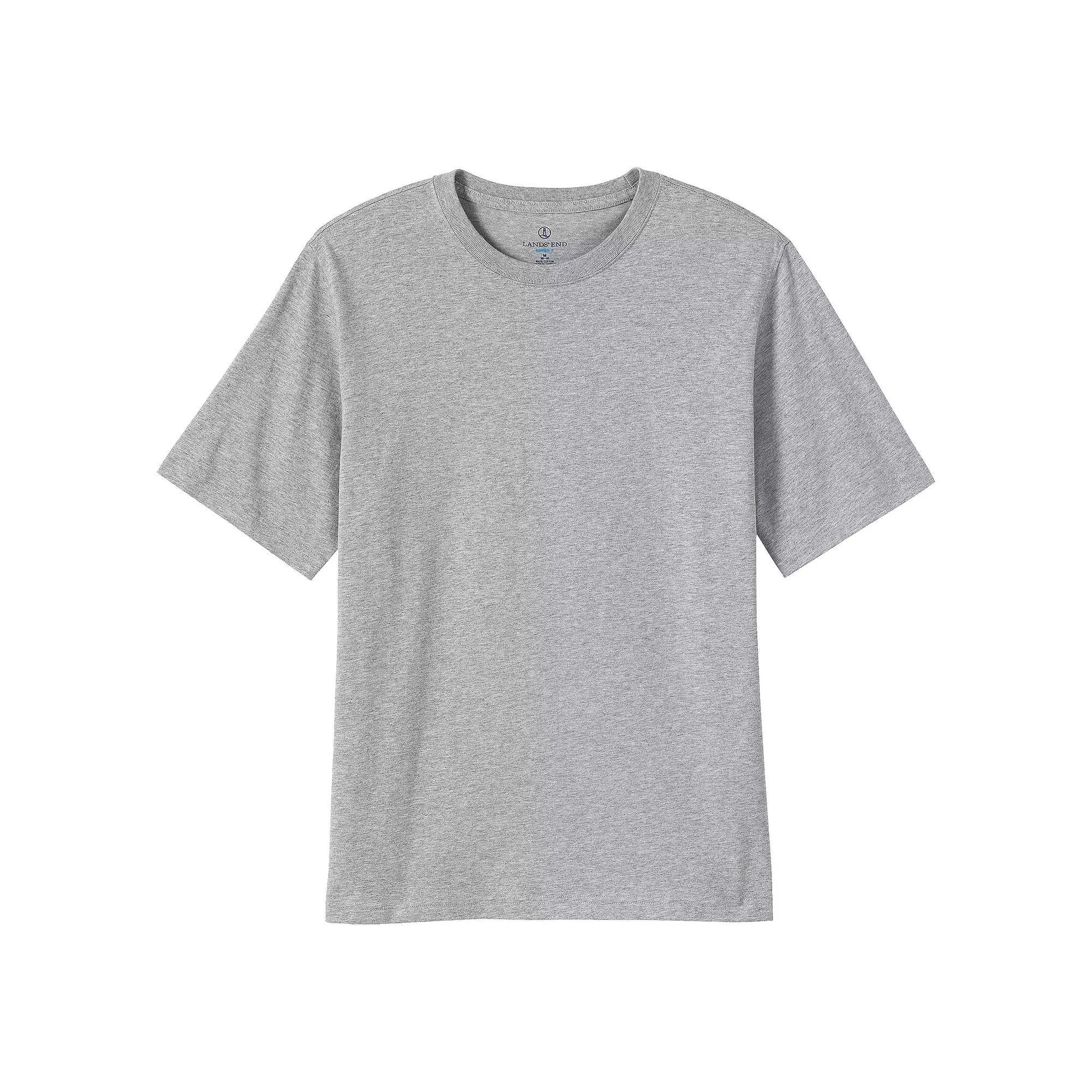 Mens Lands End Super-T Short Sleeve T-Shirt Product Image