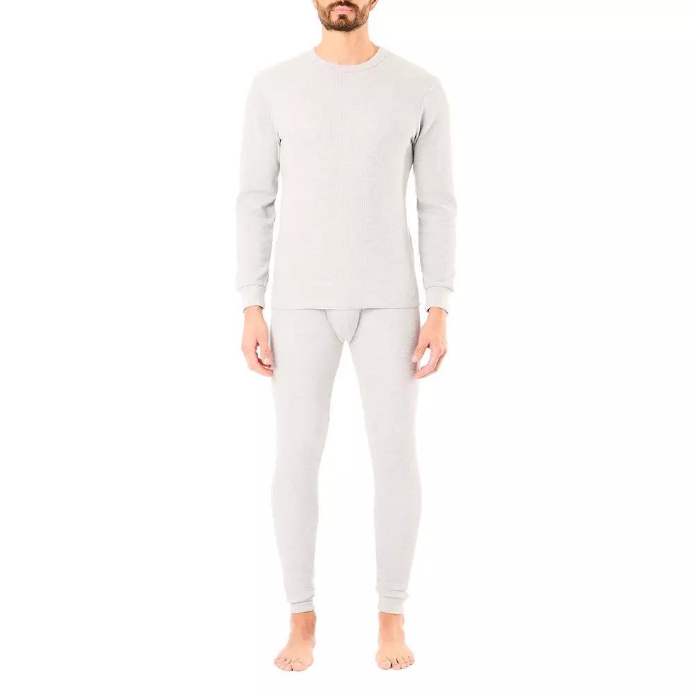 Men's Smith's Workwear 2-piece Thermal Set, Size: Small, Grey Gray Product Image