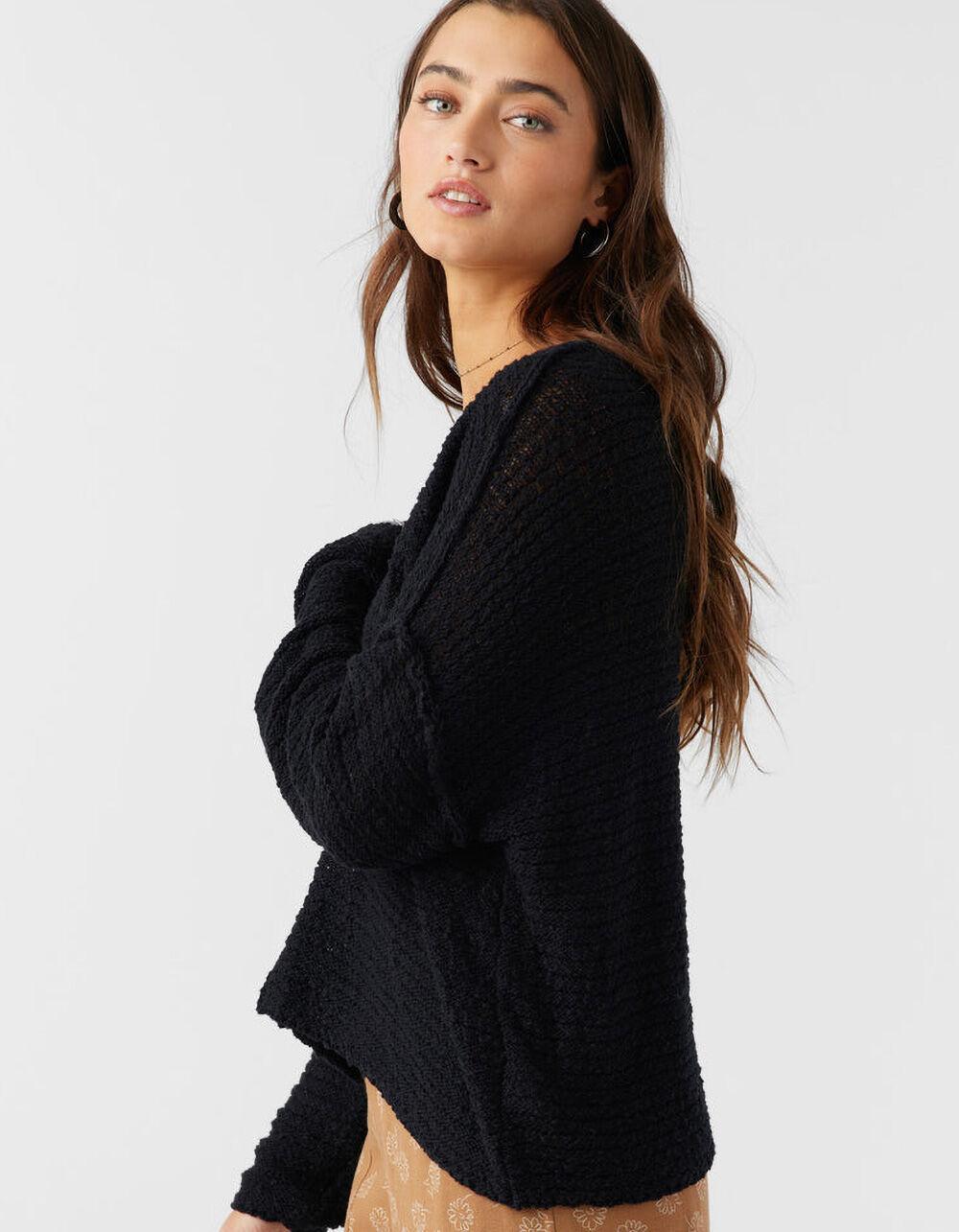 O'NEILL Marina Womens Long Sleeve Sweater - BLACK Product Image