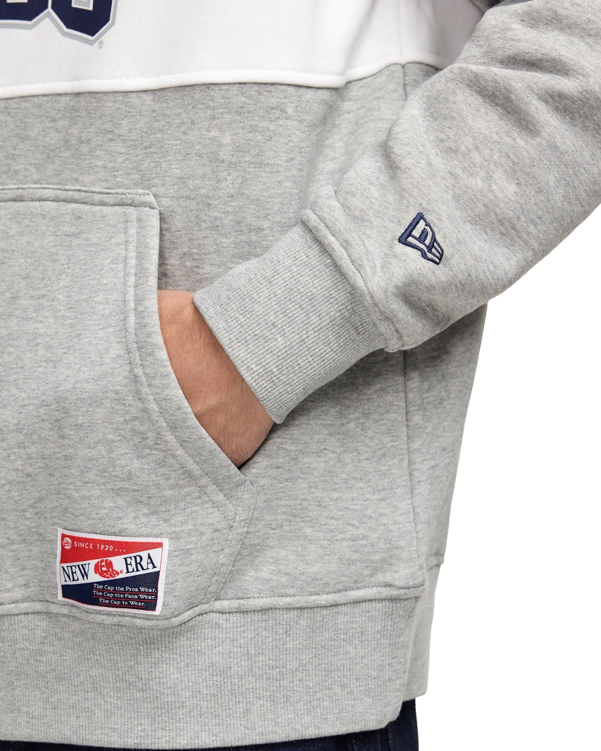 New York Mets Throwback Color Block Hoodie Male Product Image