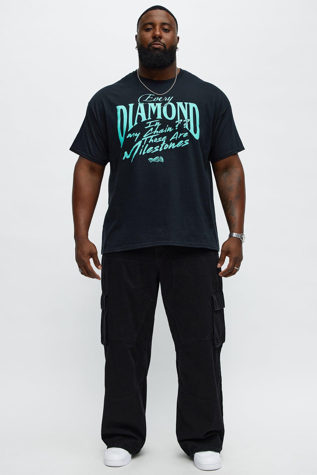 Every Diamond Short Sleeve Tee - Black Product Image