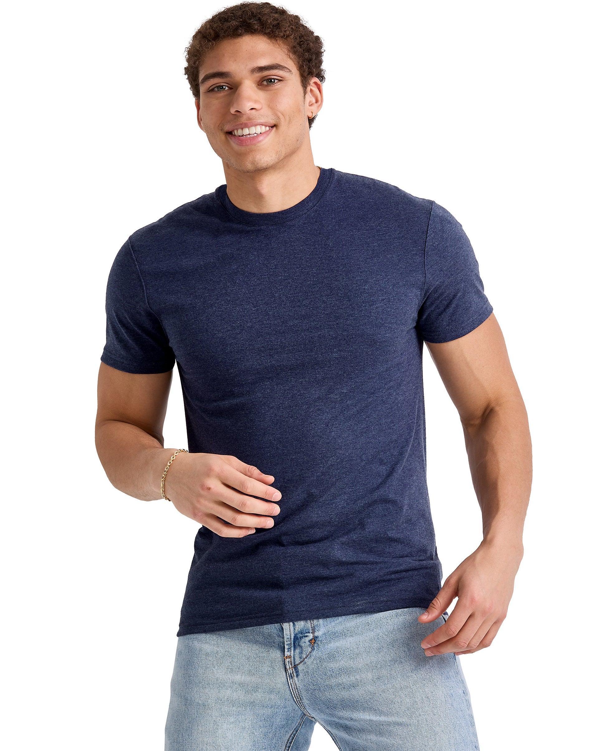 Men's Hanes Originals Tri-blend Tee, Size: XL, Eco White Product Image