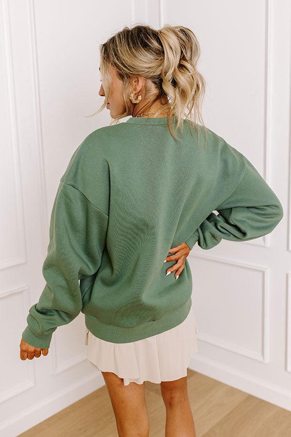 London Sherpa Embroidered Sweatshirt Product Image