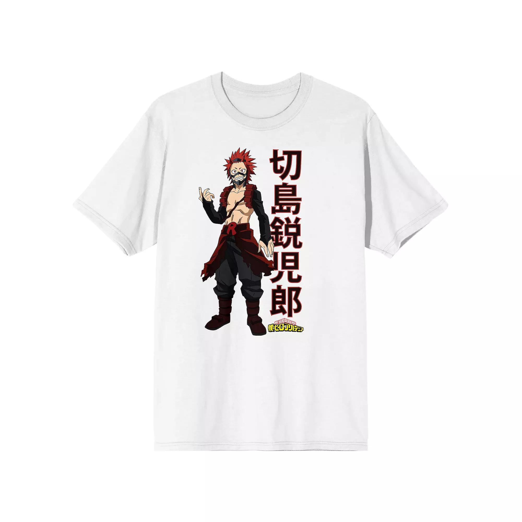 Men's My Hero Academia Eijiri Graphic Tee, Size: Medium, White Product Image