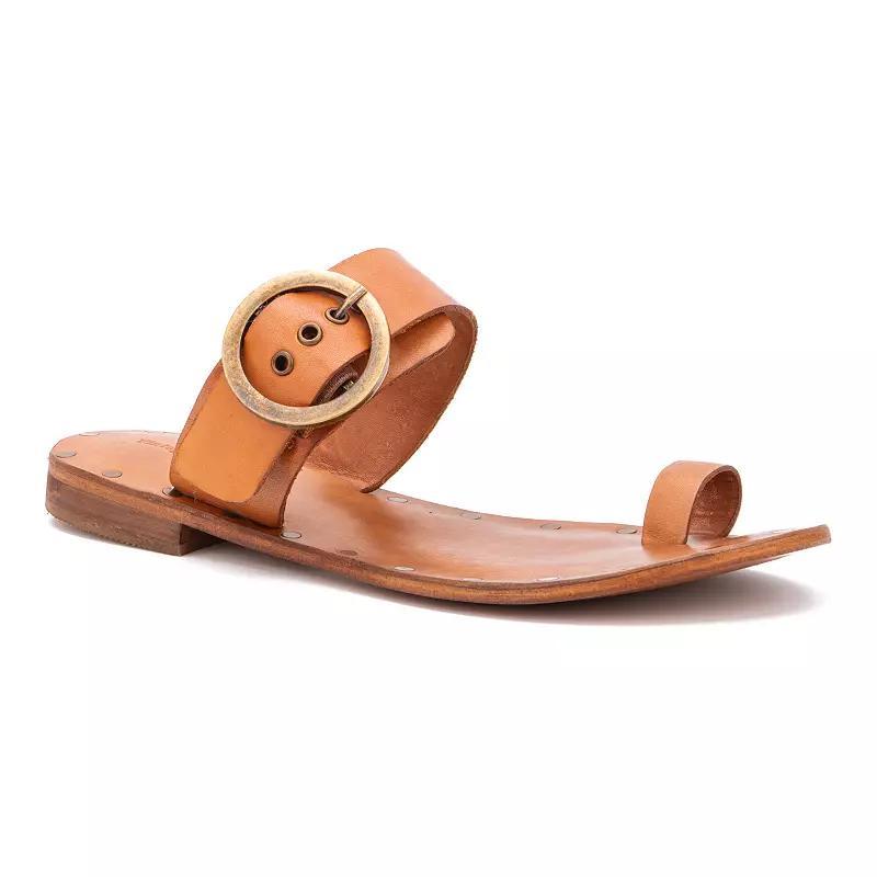 Vintage Foundry Co. Lilith Womens Leather Slide Sandals Product Image