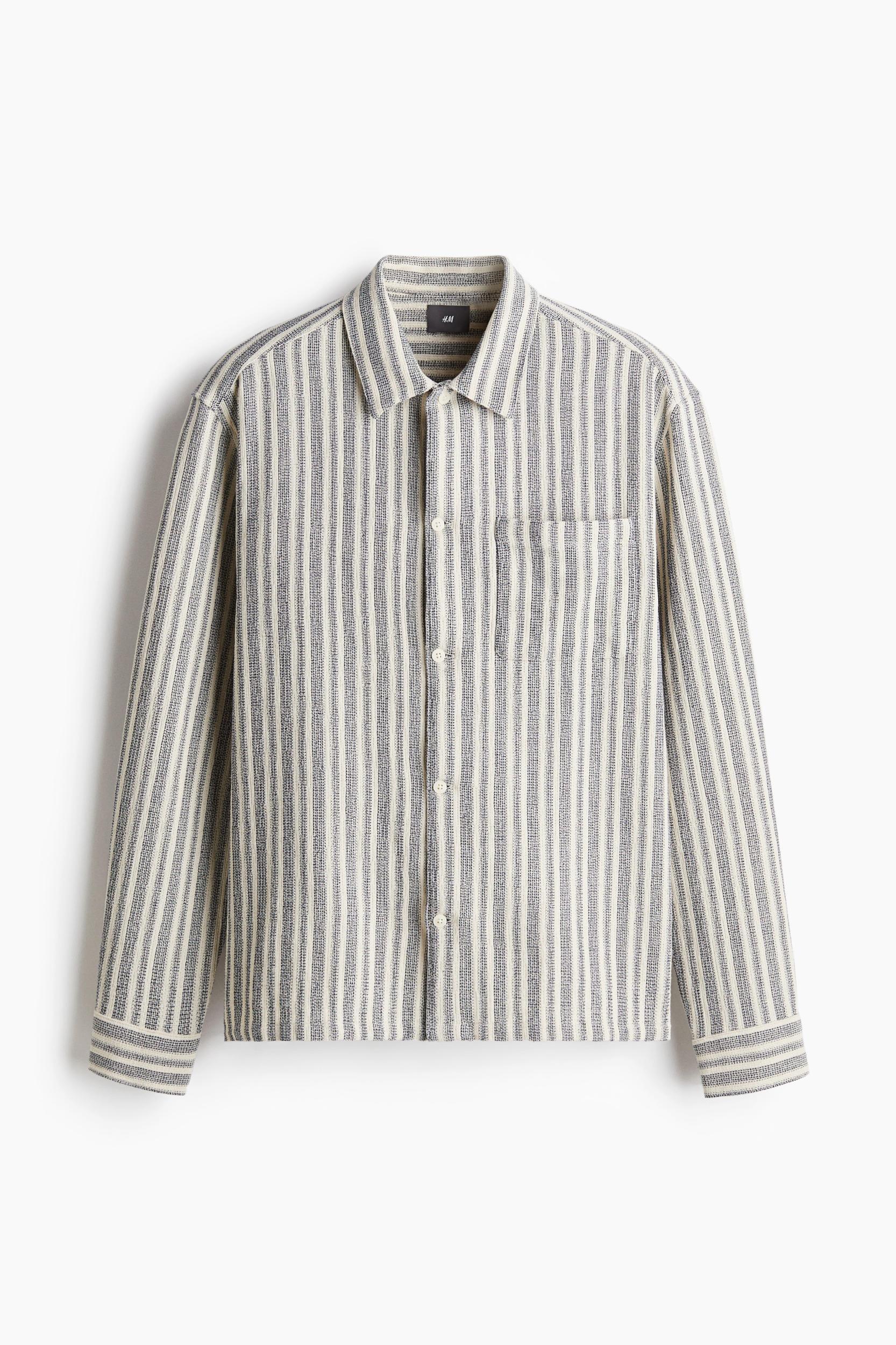 Regular-Fit Textured Shirt Product Image