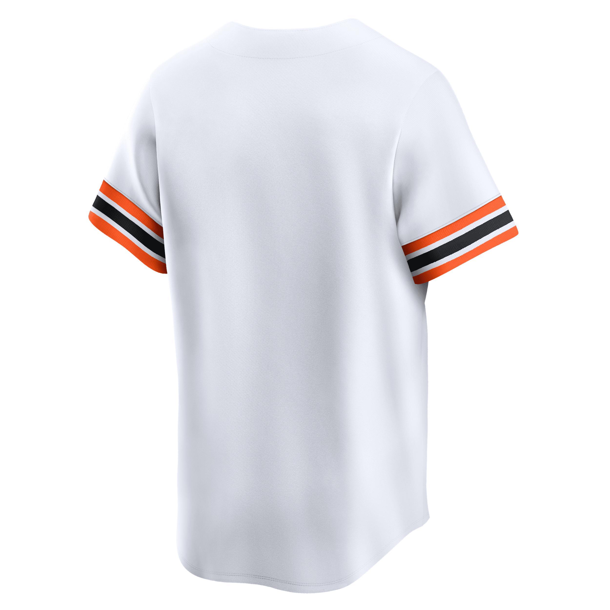 Men's Nike White San Francisco Giants Throwback Cooperstown Collection Limited Jersey, Size: Small Product Image