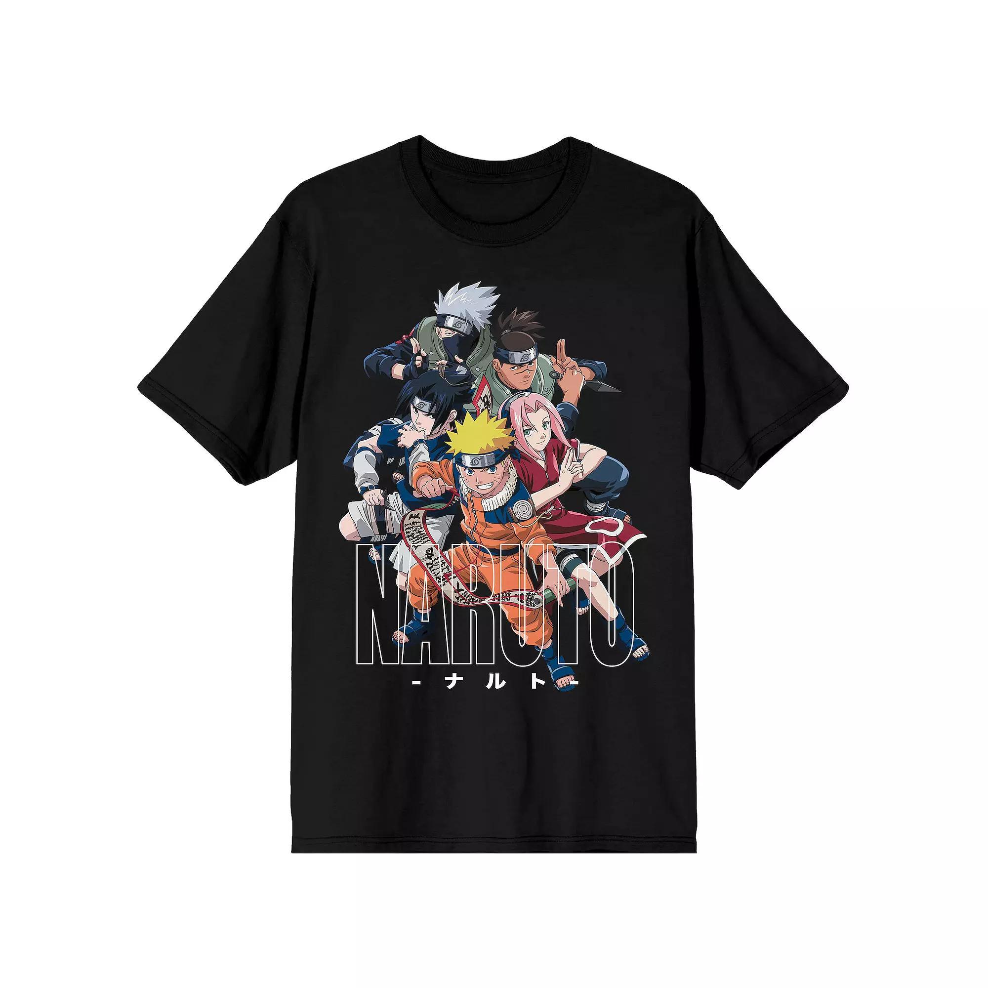 Men's Naruto Classic Character Tee, Size: XXL, Black Product Image