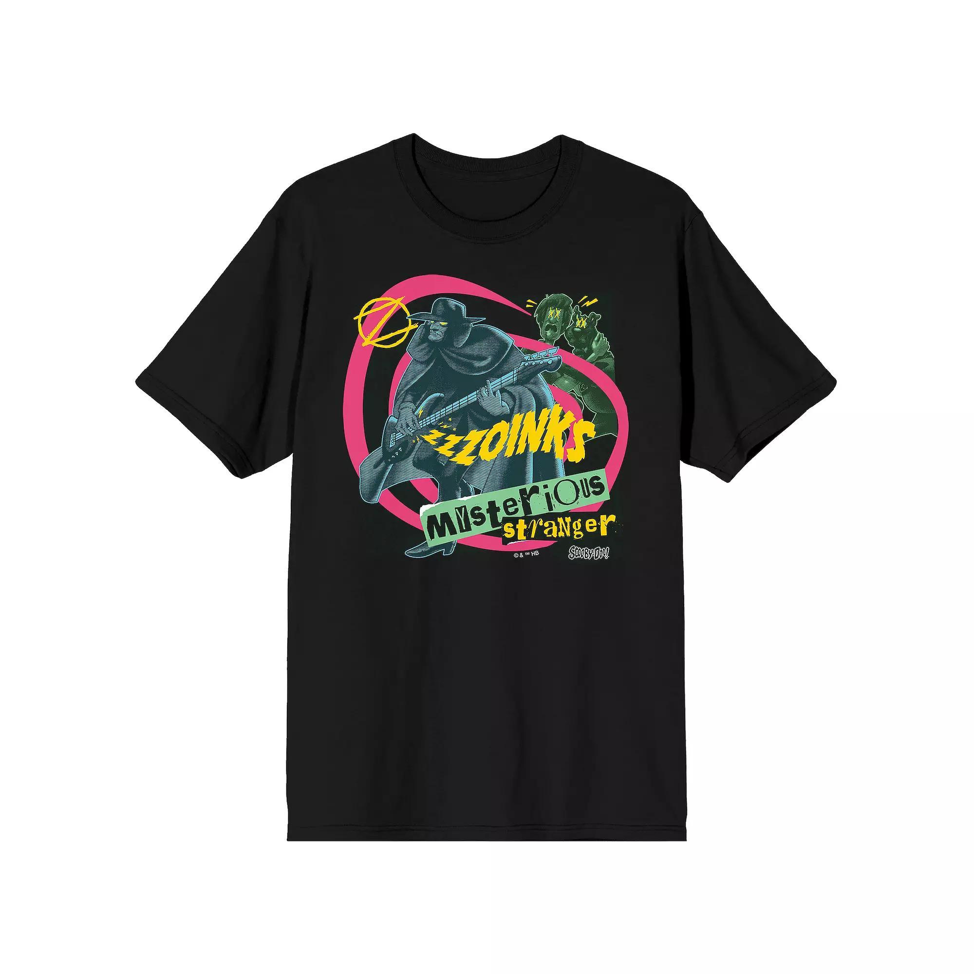 Men's Scooby-Doo Zzzoinks Short Sleeve Graphic T-Shirt, Size: Large, Black Product Image