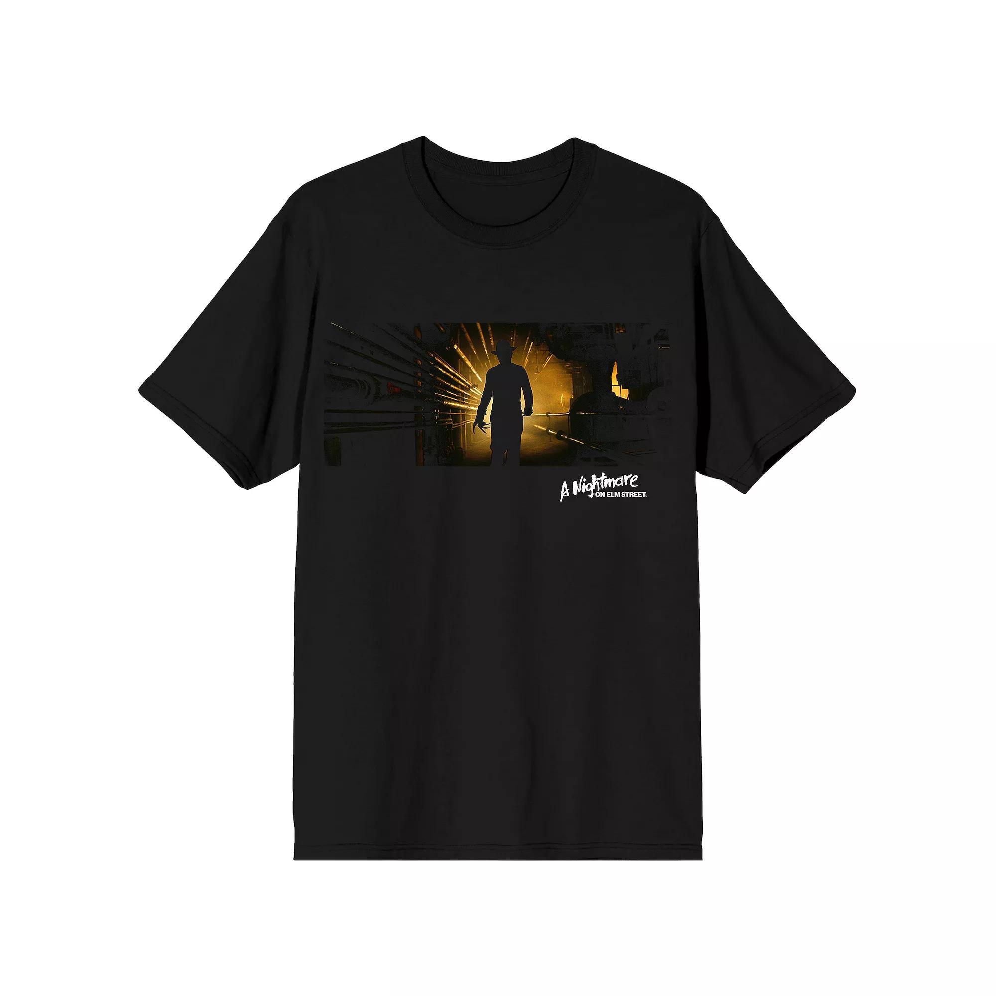 Men's Lily Rose Monochrome Photo Short Sleeve Graphic T-Shirt, Size: Medium, Black Product Image