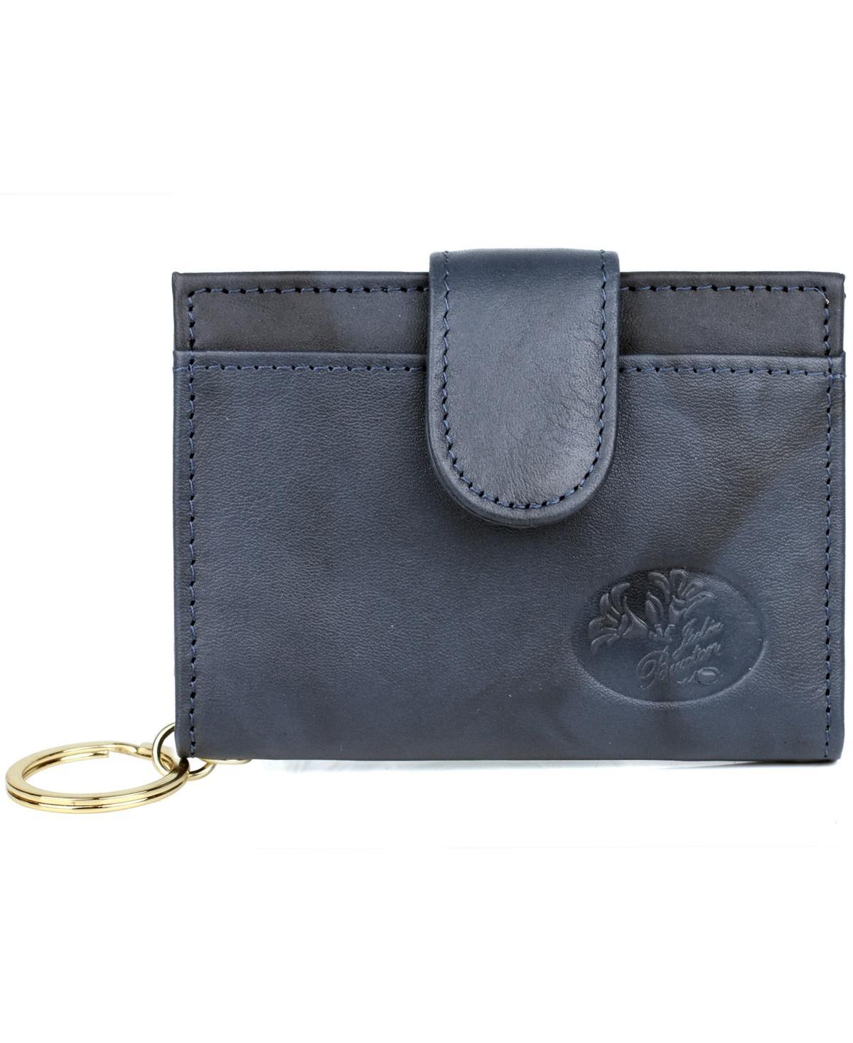 Julia Buxton Heiress Pik-Me-Up RFID-Blocking Leather Card Case Product Image