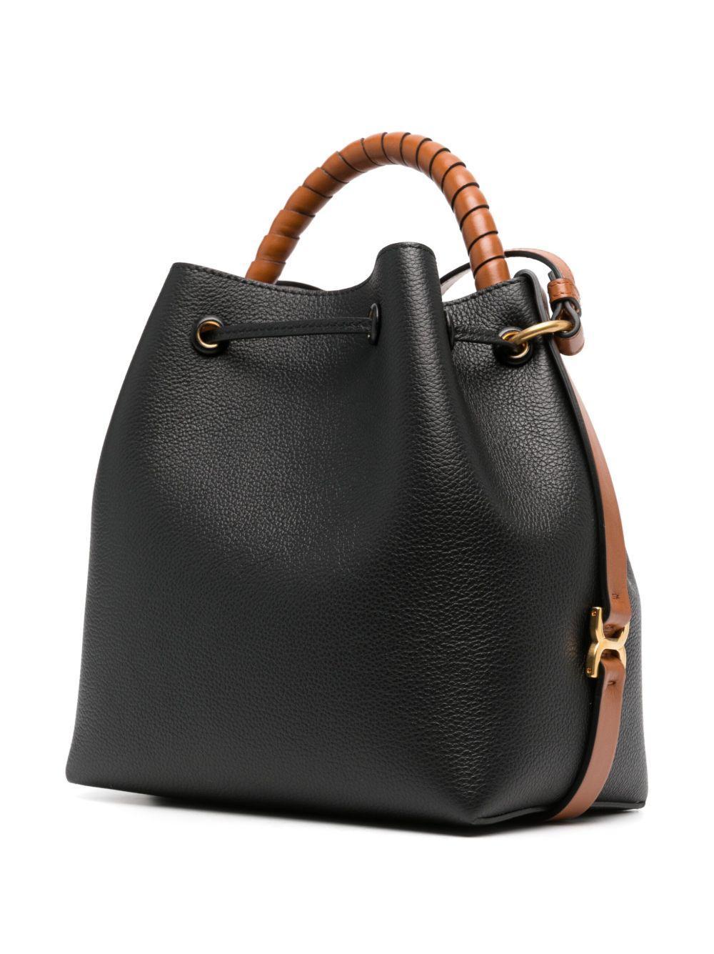 leather bucket bag Product Image
