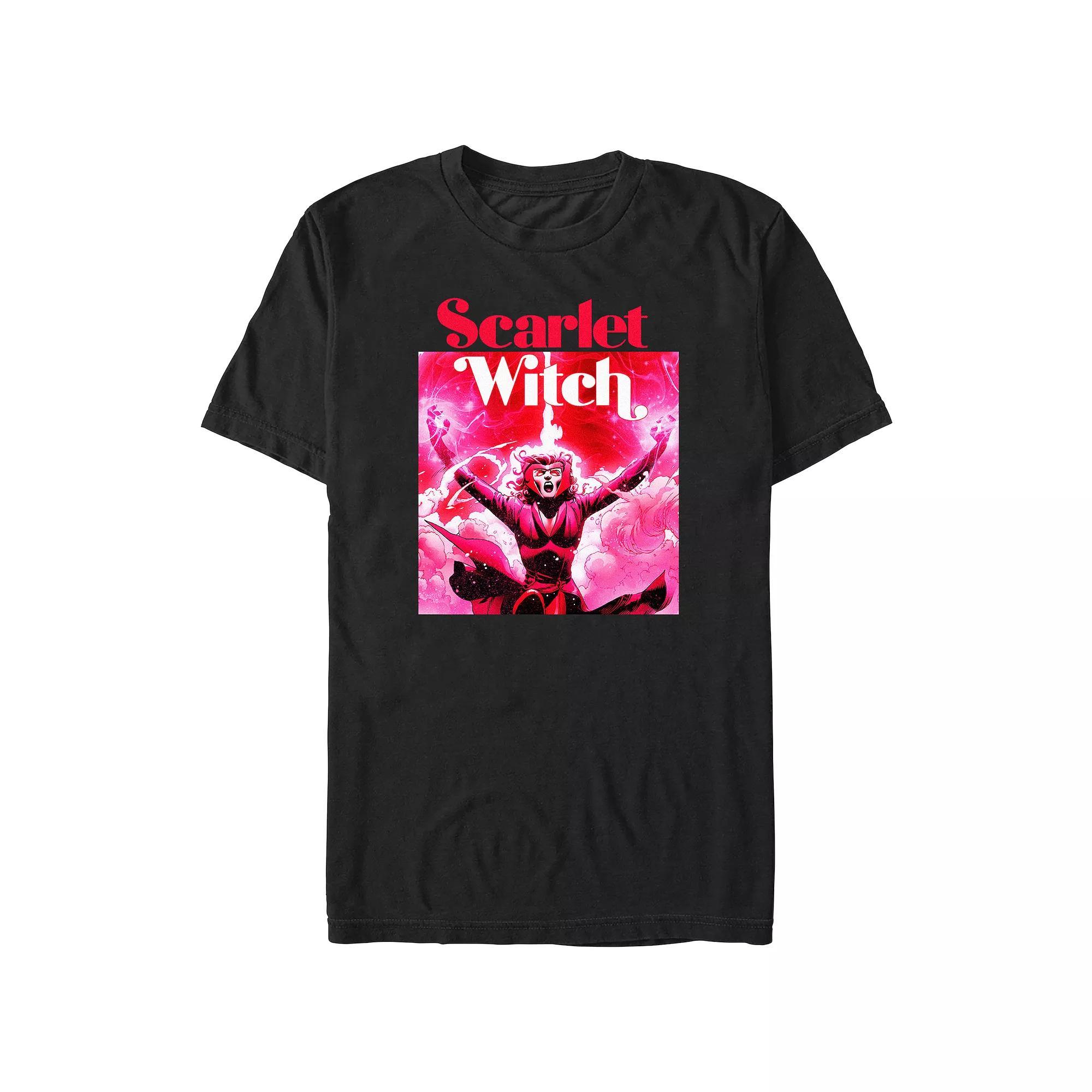 Juniors' Scarlet Witch Powers Poster Boyfriend Graphic Tee, Women's, Size: Medium, Black Product Image