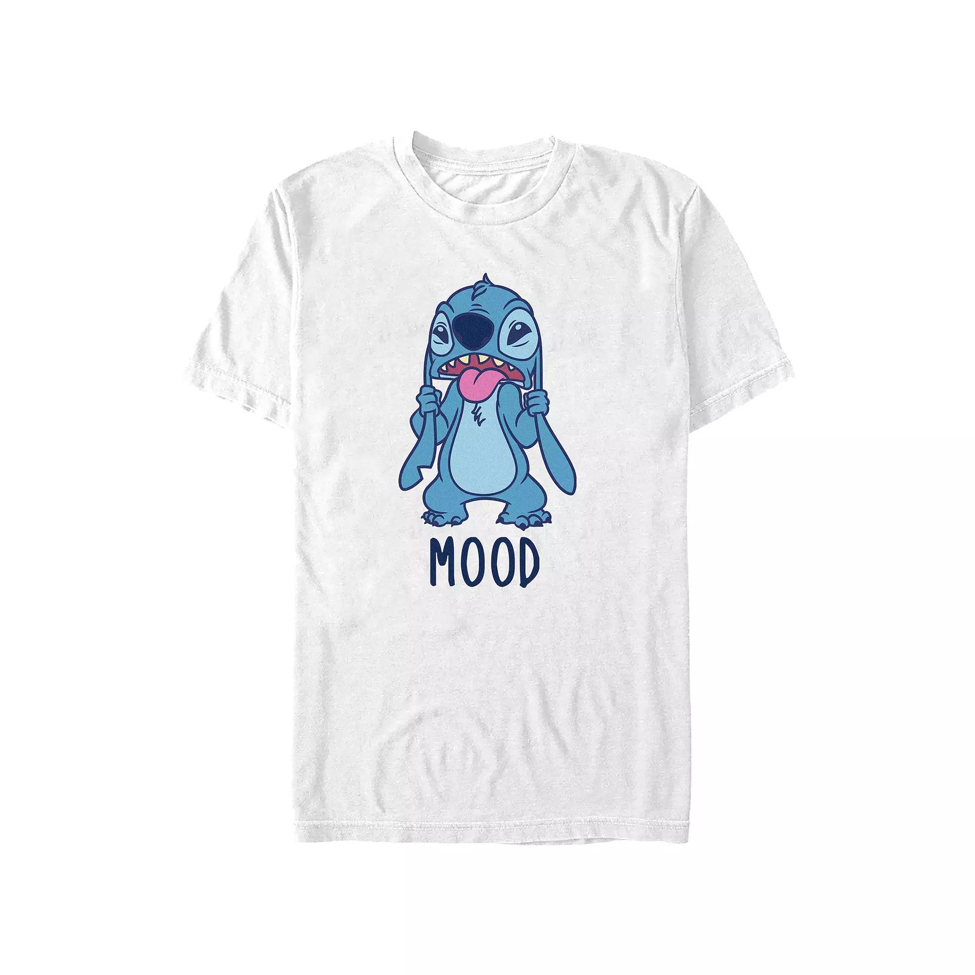 Disney's Lilo & Stitch Mood Stitch Juniors' Graphic Tee, Women's, Size: XL, White Product Image
