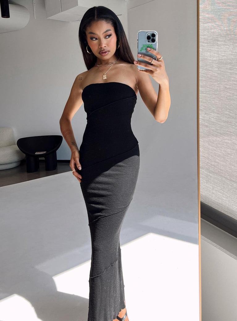 Oscar Midi Dress Black Product Image