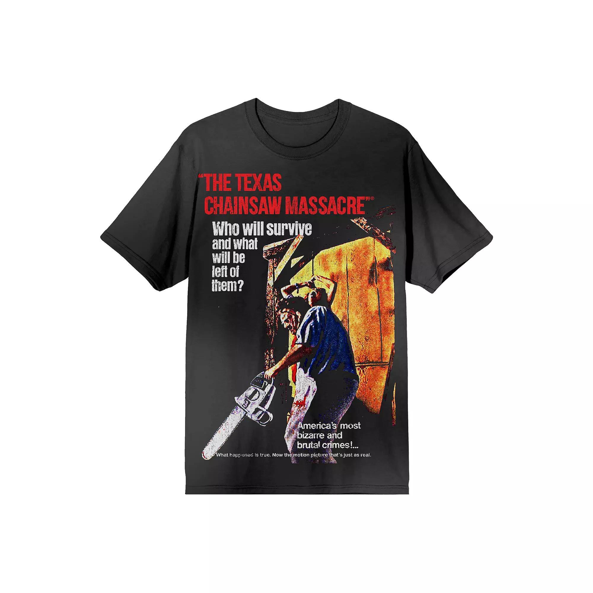 Men's Texas Chainsaw Massacre Tee, Size: Medium, Black Product Image