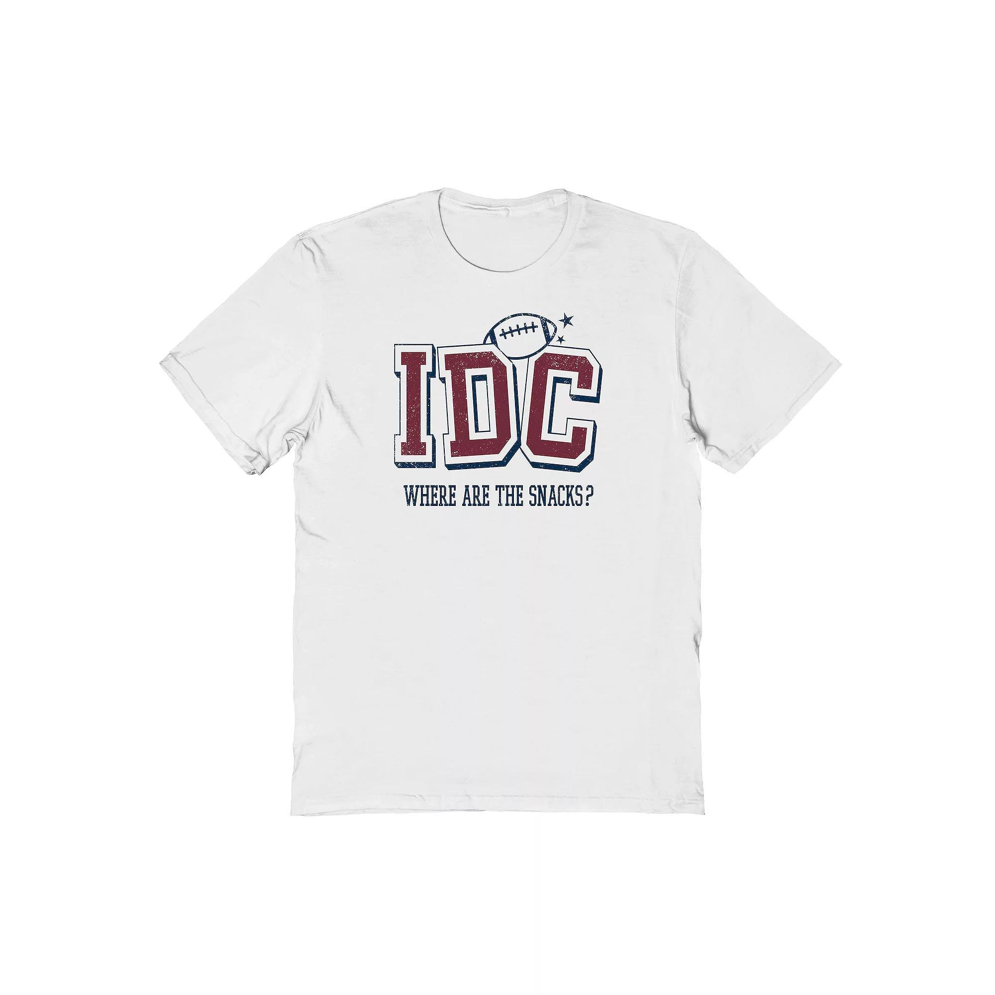 Men's Duke & Sons IDC Snacks Graphic Tee, Size: XXL, White Product Image