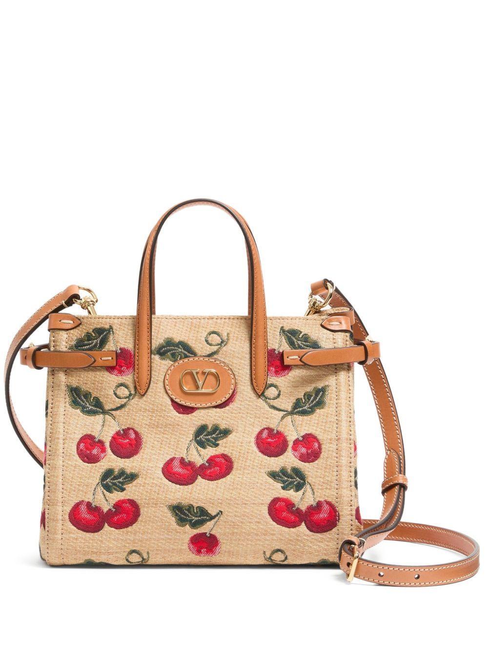 small Antibes Cherry-motif tote bag Product Image