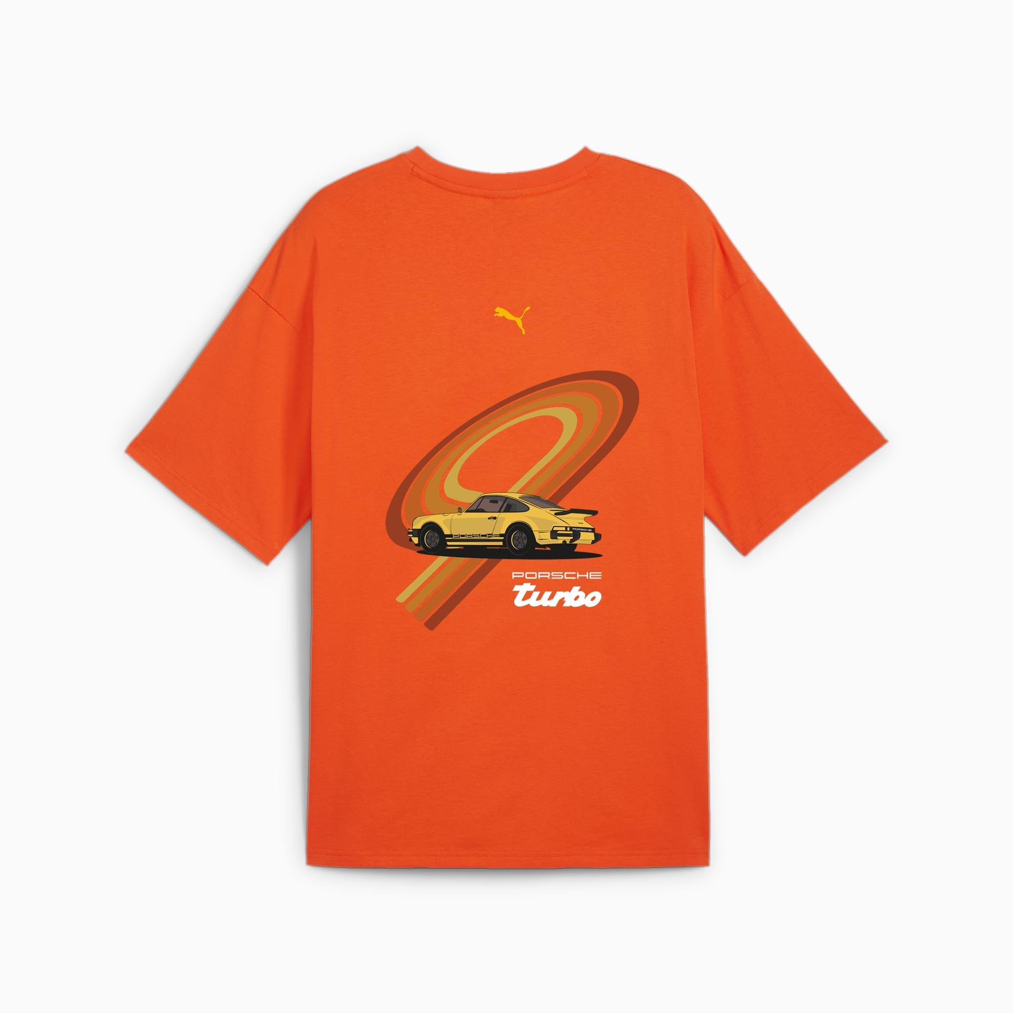 Porsche Legacy Turbo Men's Graphic Tee Product Image