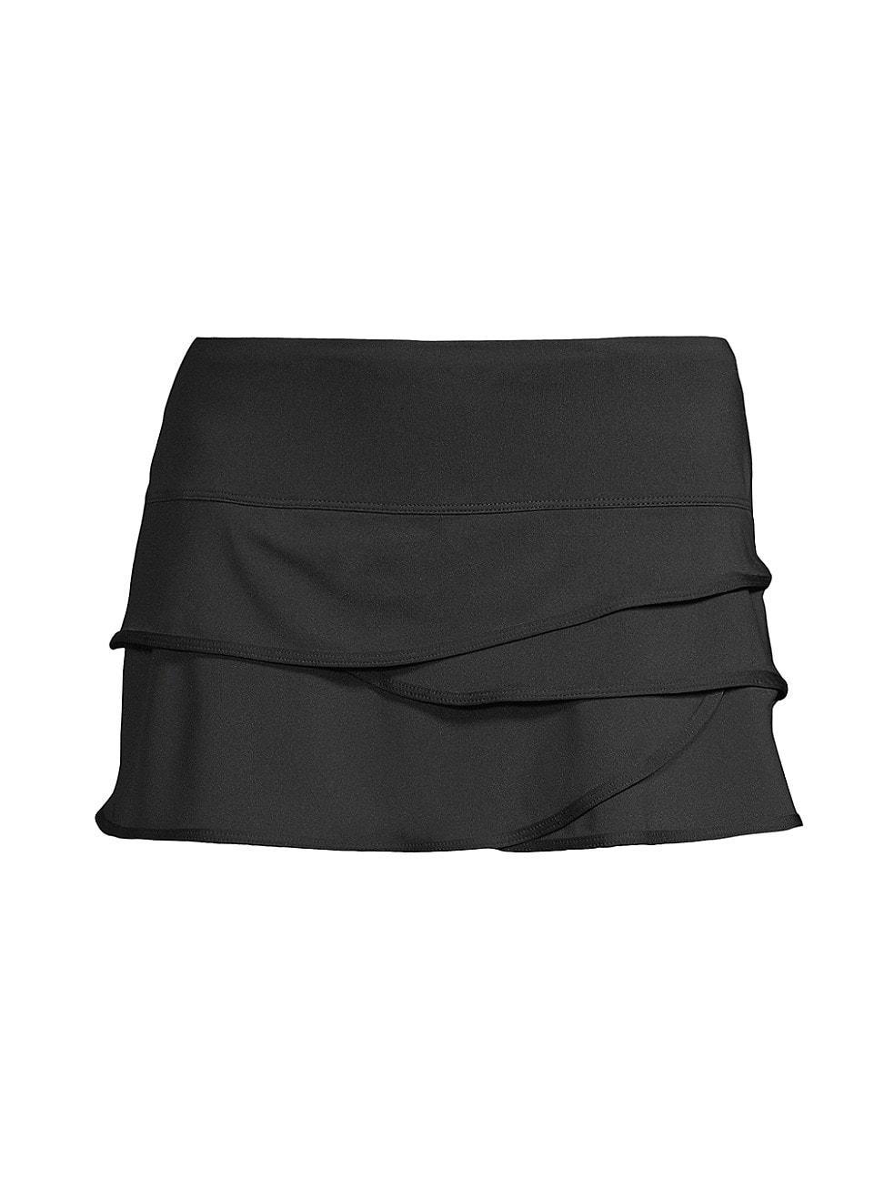 Womens Scallop Miniskirt Product Image