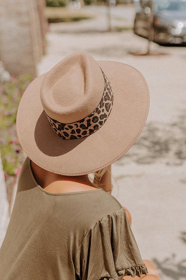 Candid Feelings Wool Fedora In Mocha Product Image