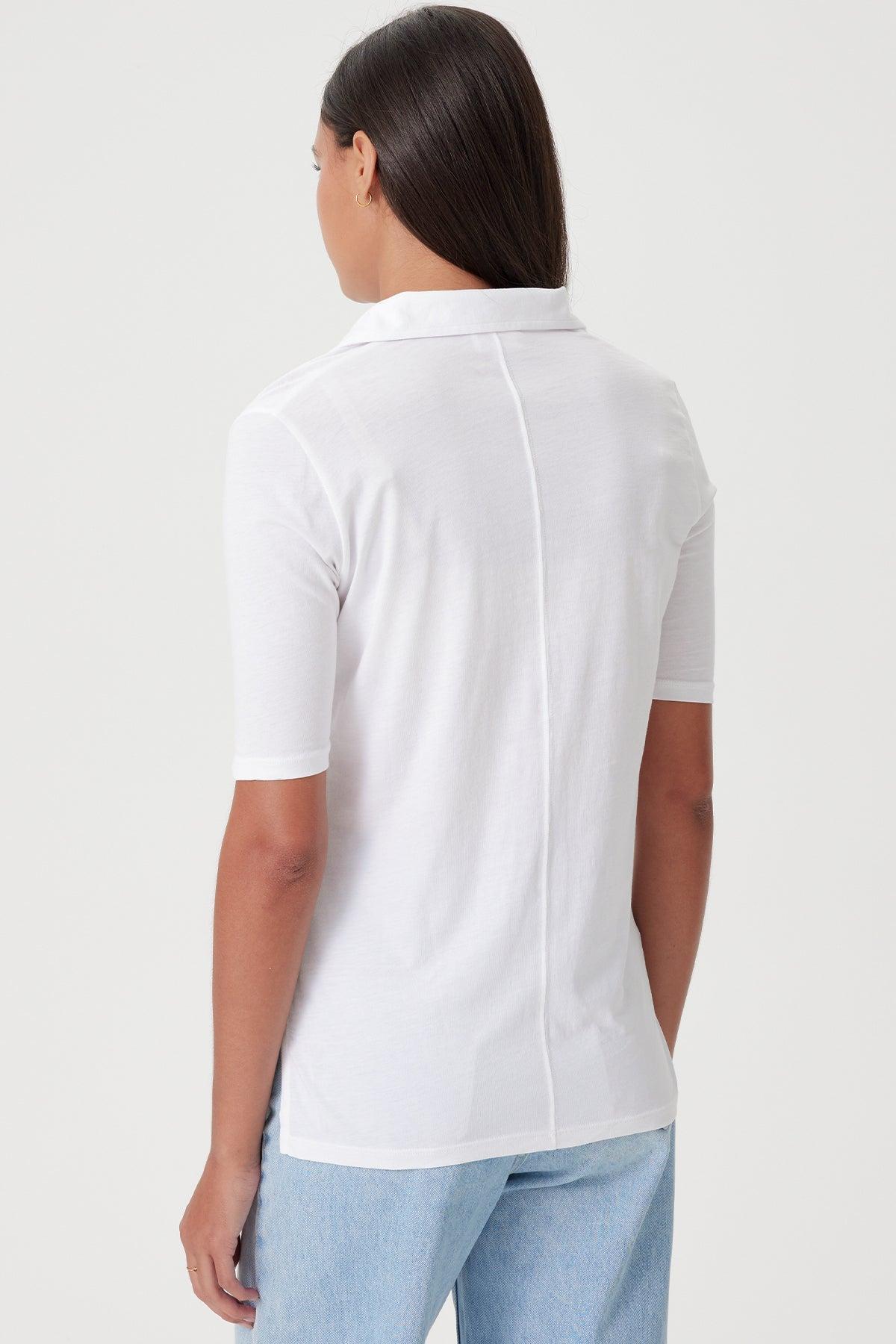 Goldie Organic Modern Short Sleeve Shirt Product Image
