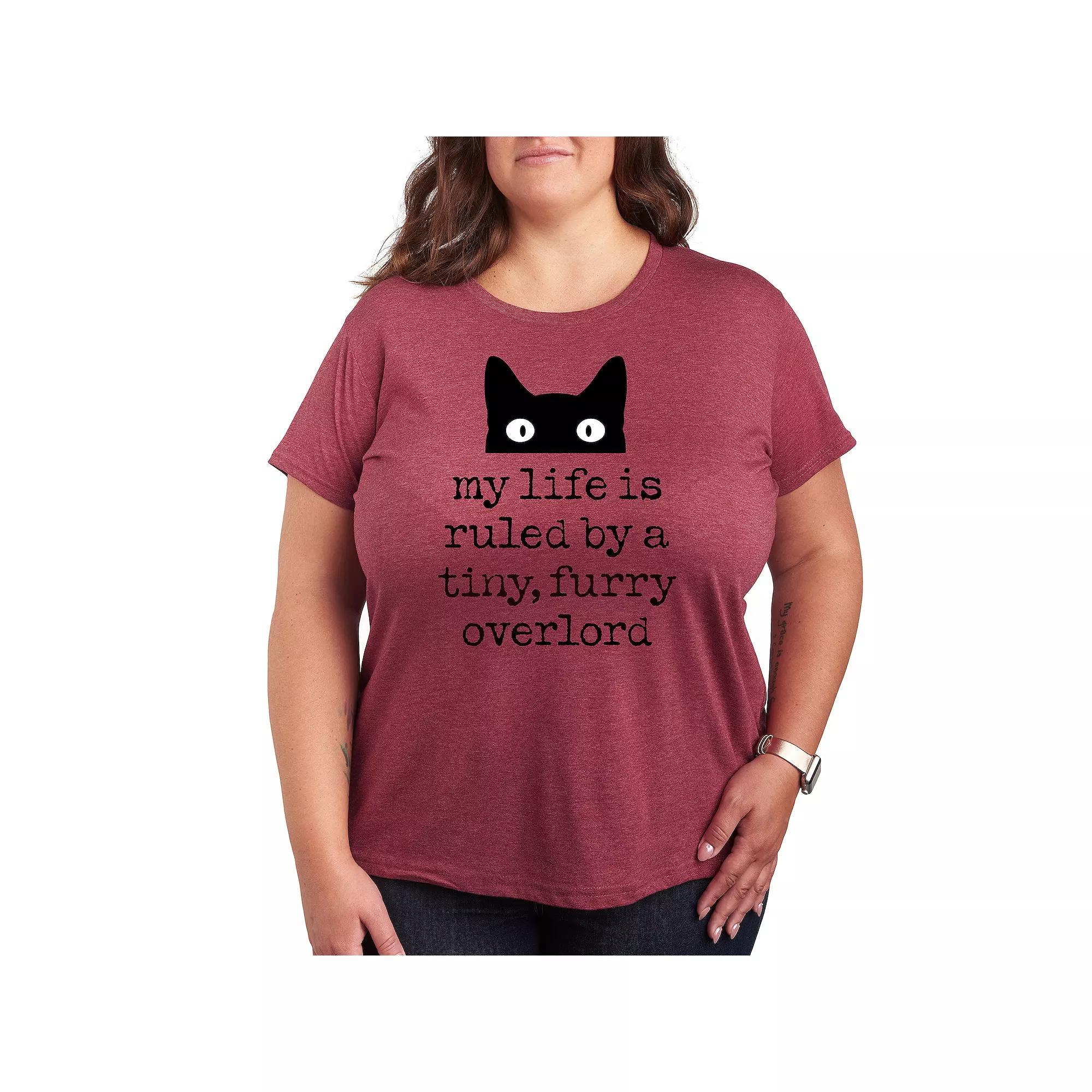 Plus Dr. Seuss The Grinch Ew People Graphic Tee, Women's, Size: 2XL, Grey Dark Red Product Image