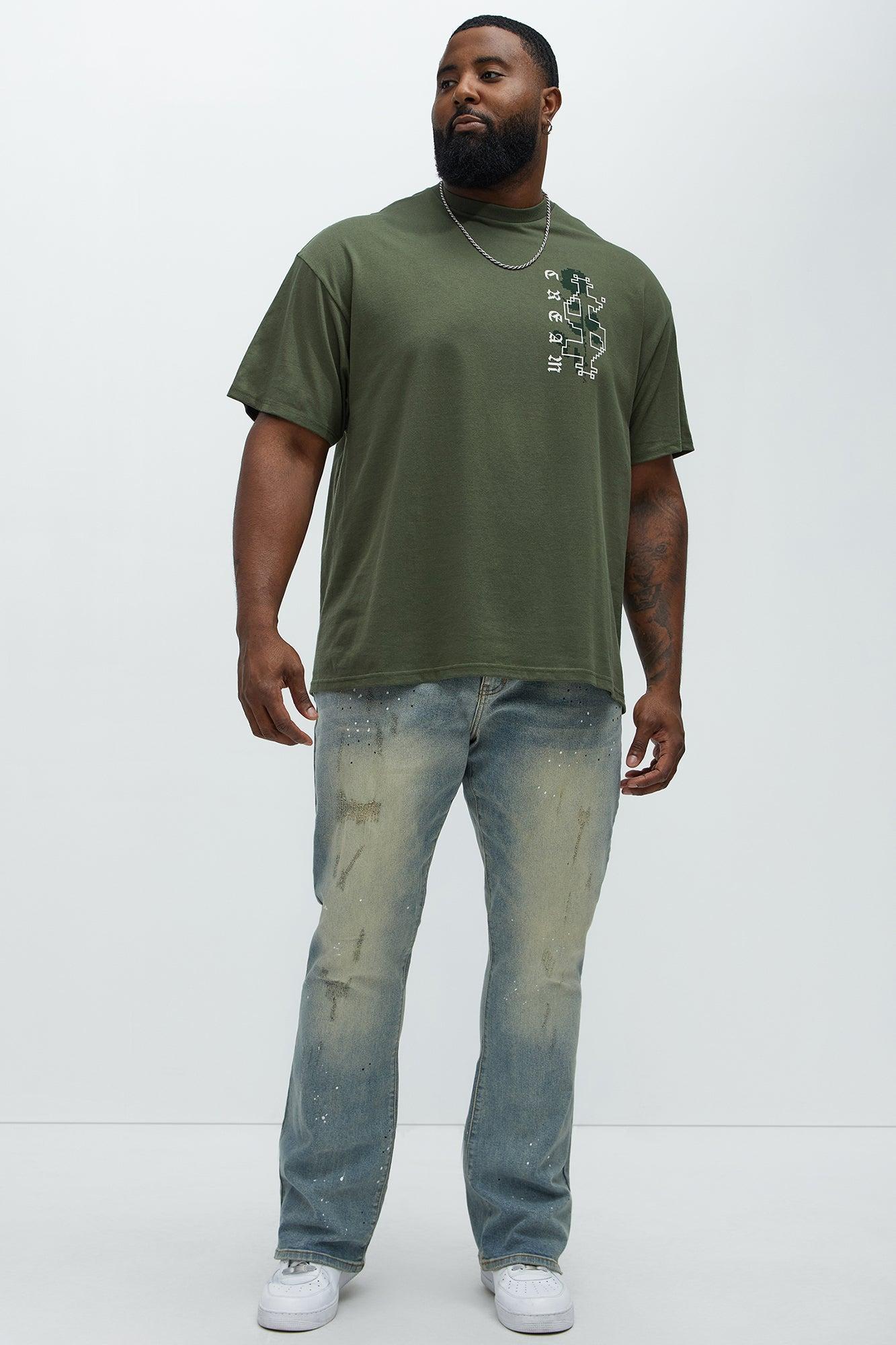 Get The Money Short Sleeve Tee - Olive Product Image