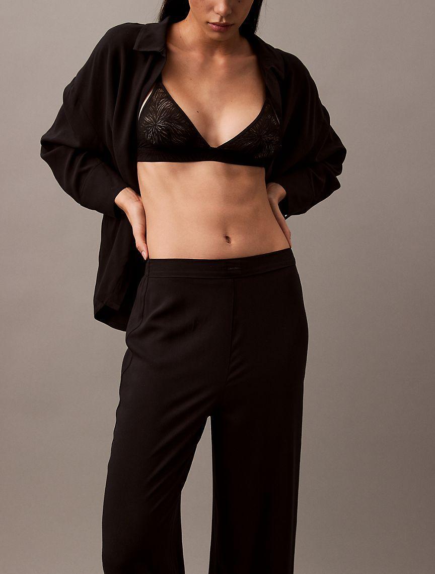 Woven Viscose Sleep Pants Product Image