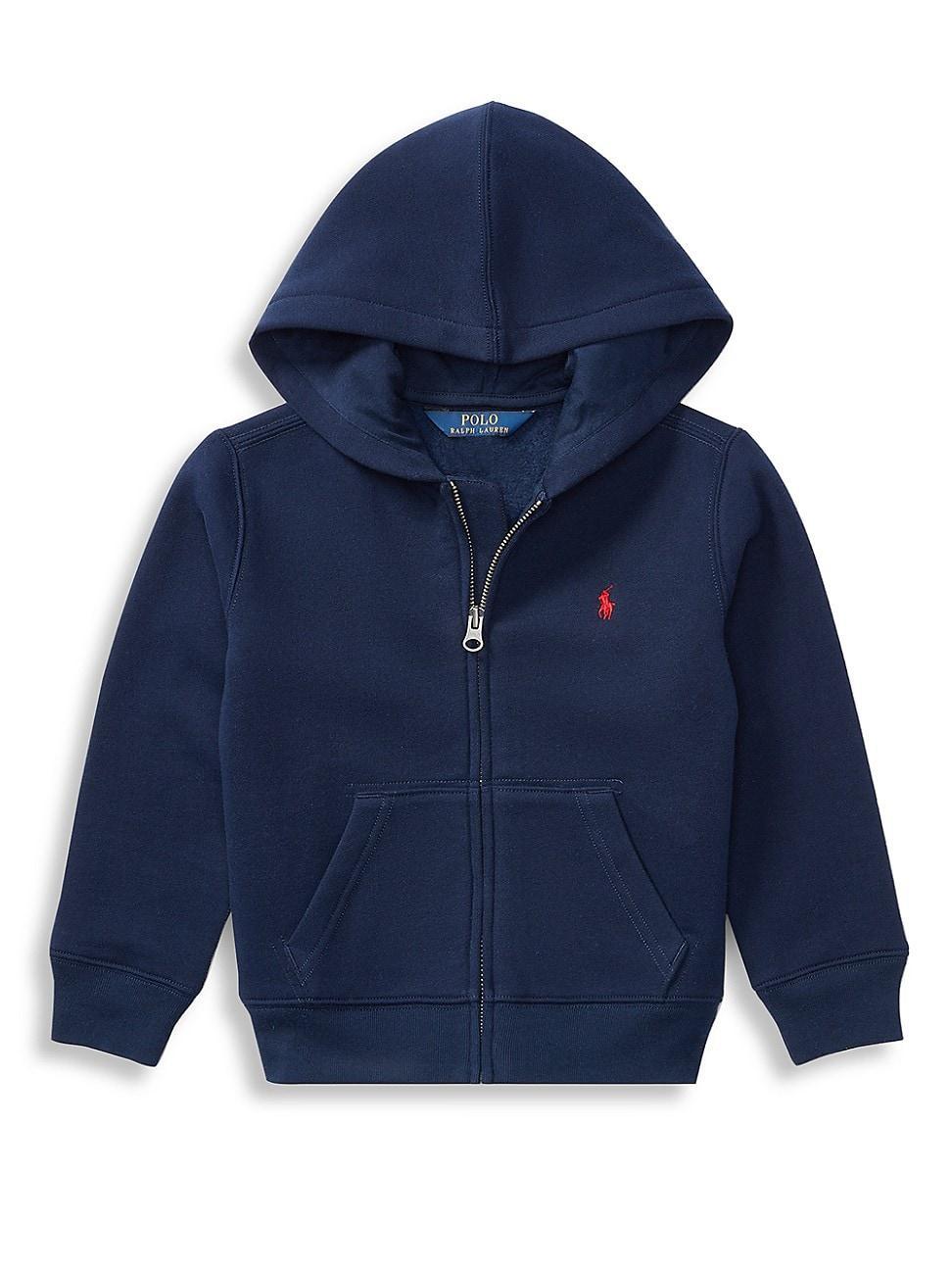 Boys Knitted Fleece Hoodie, Size S-XL Product Image