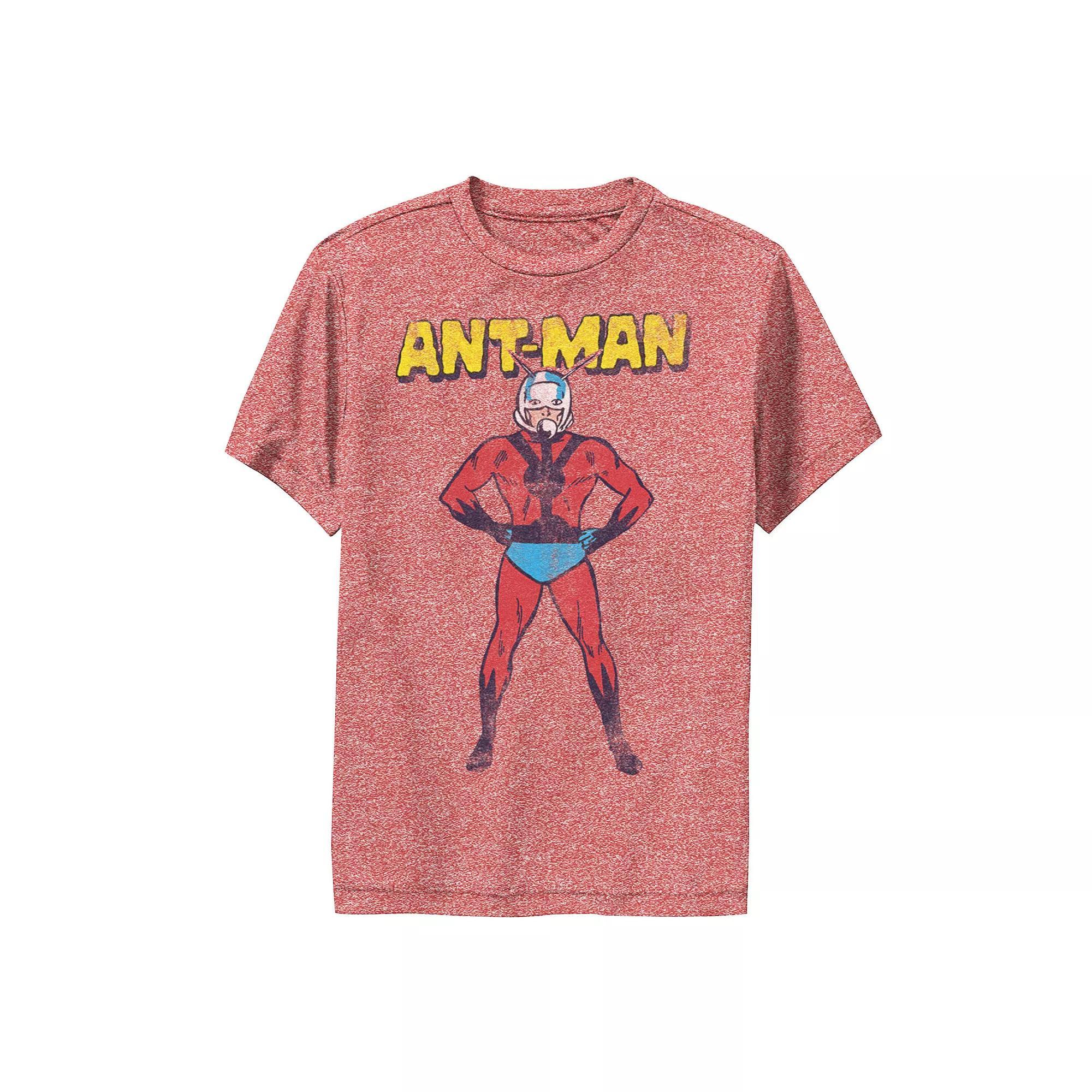 Boys 8-20 Marvel Ant-Man Superhero to the Rescue Performance Graphic Tee, Boys Red Grey Product Image