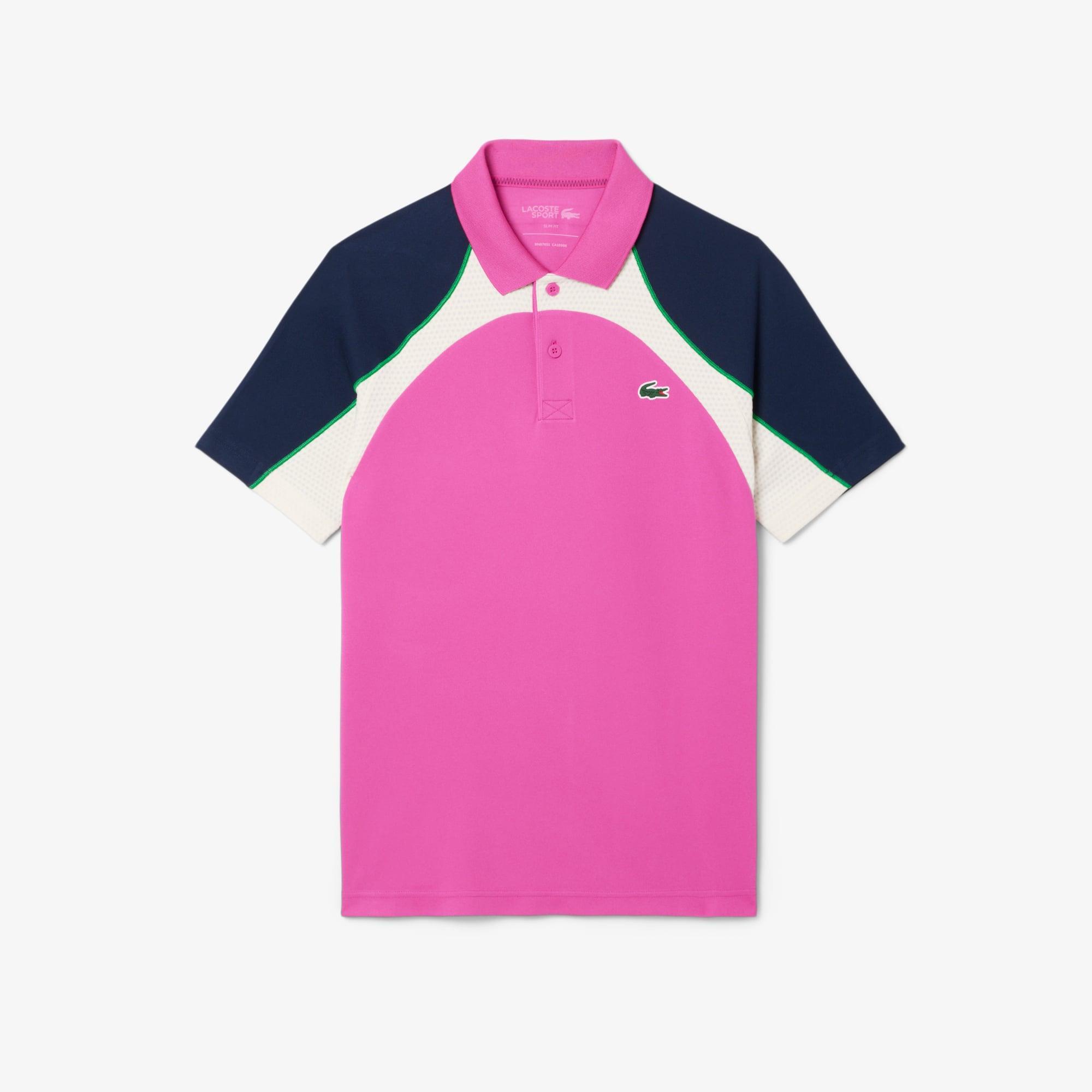 Ultra Dry Colour-Block Tennis Polo Shirt Product Image