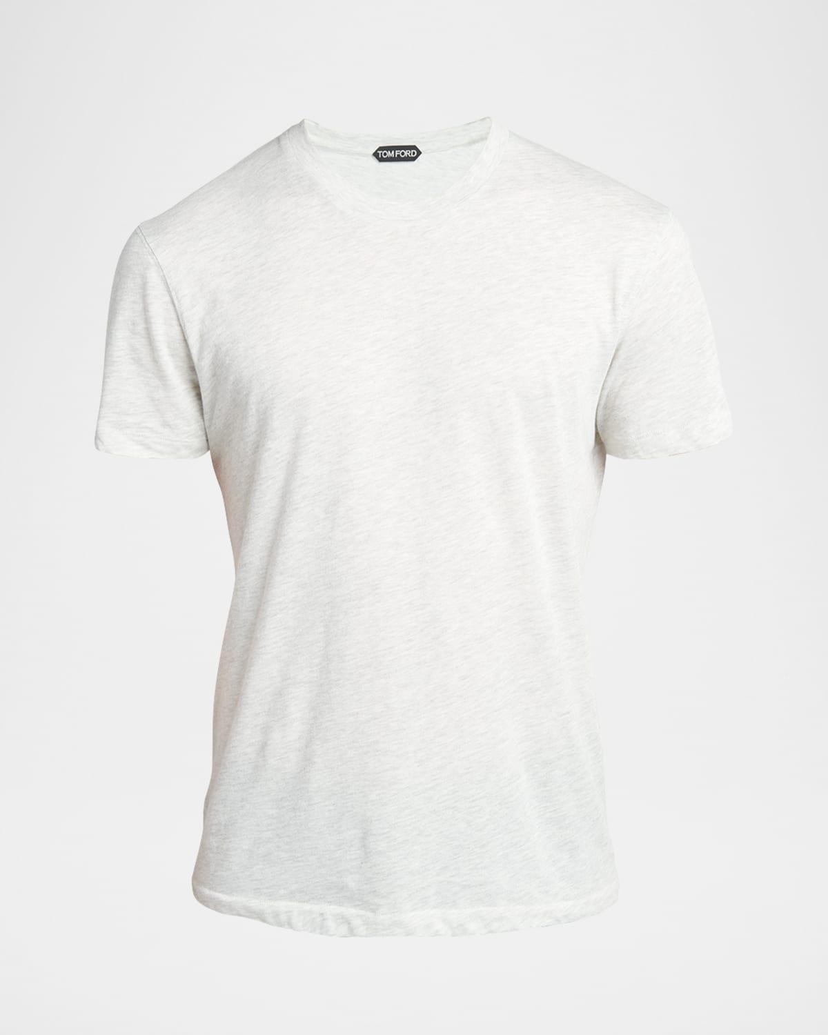 Mens Cotton Crewneck T-Shirt Product Image