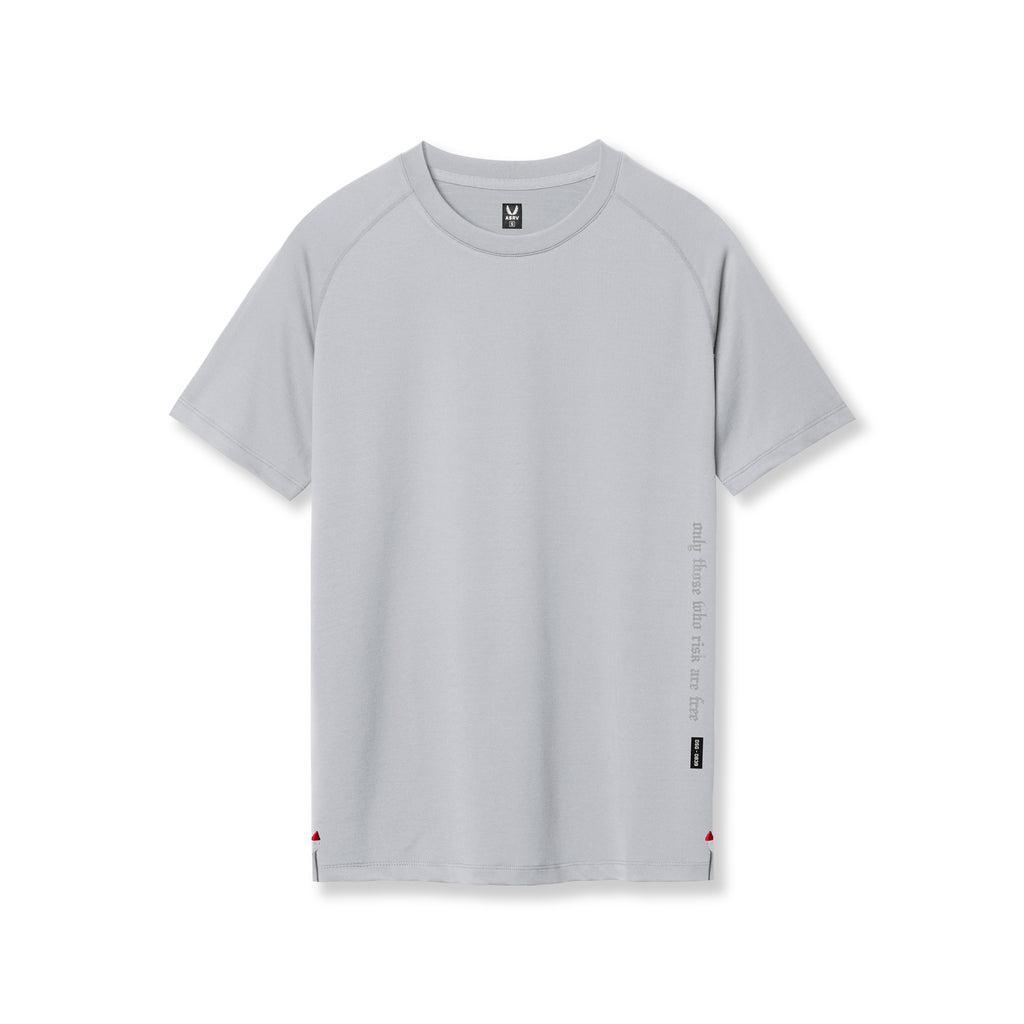 0839. 3D-Lite® 2.0 Lycra® Fitted Tee - Slate Grey "OTWR" Product Image