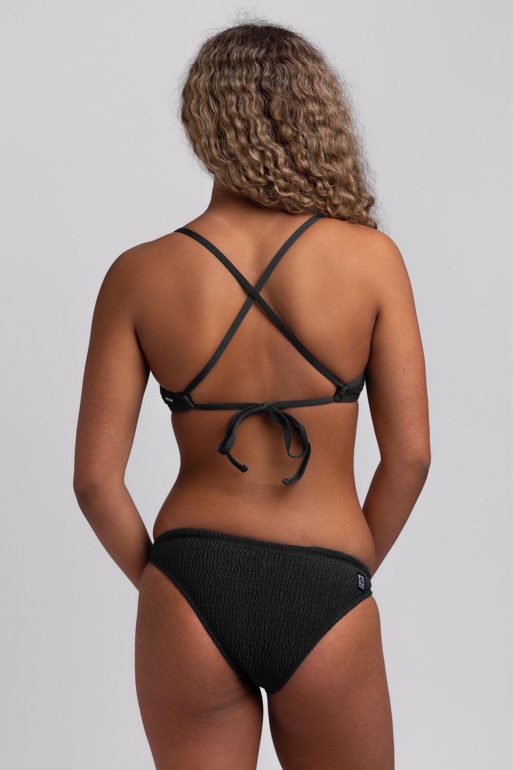 Europe Smocked Bikini Bottom Product Image