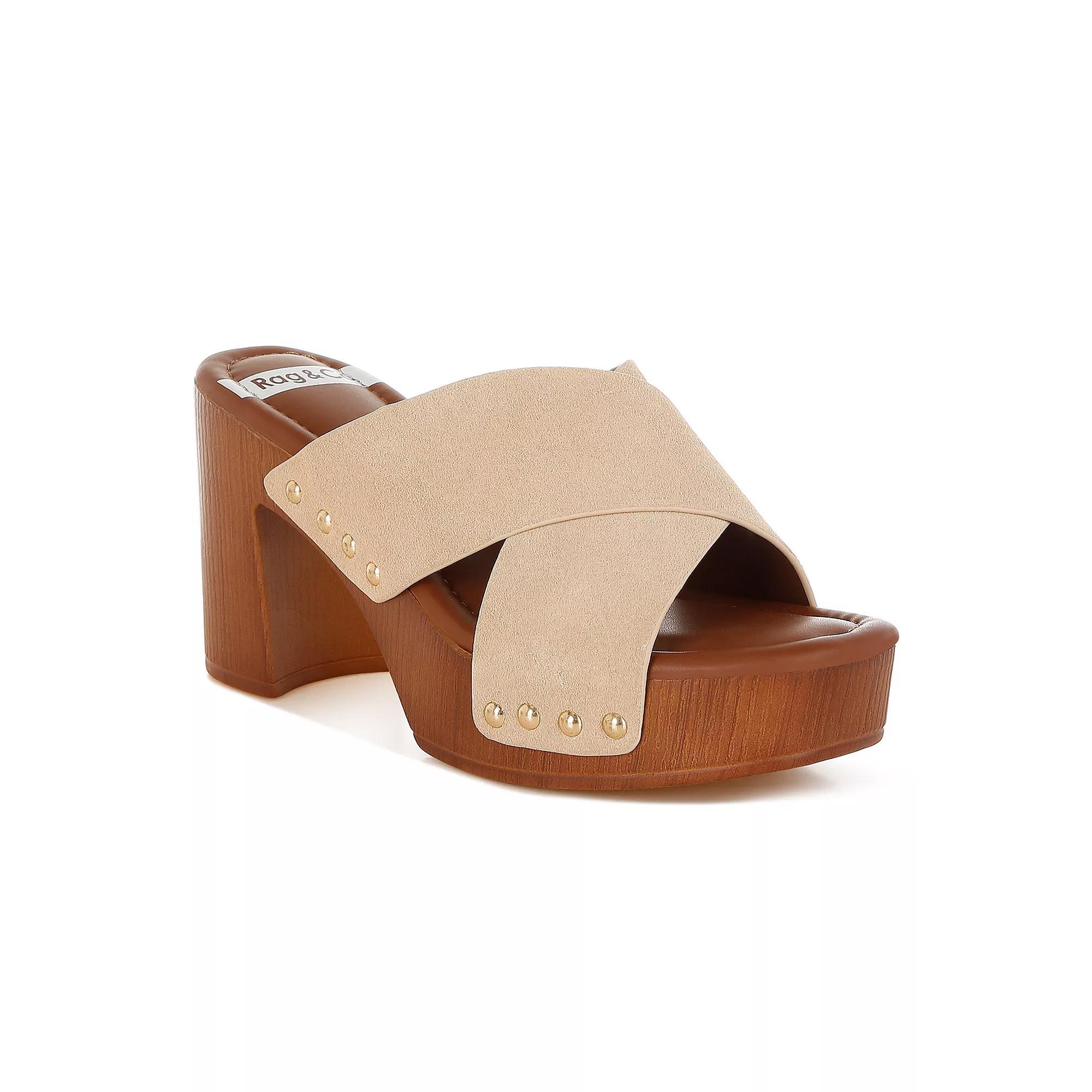 Rag & Co Mearsk Women's Sandals, Size: 6, Beige Product Image