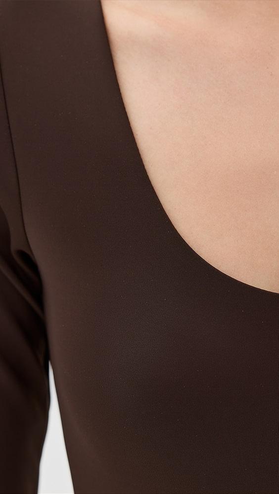 Good American Scuba Scoop Thong Bodysuit | Shopbop Product Image